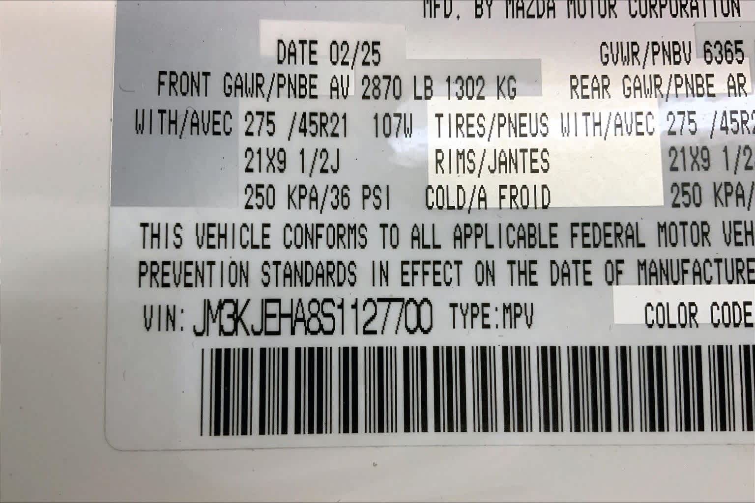 Thumbnail: 2025 Mazda CX-70 - 20