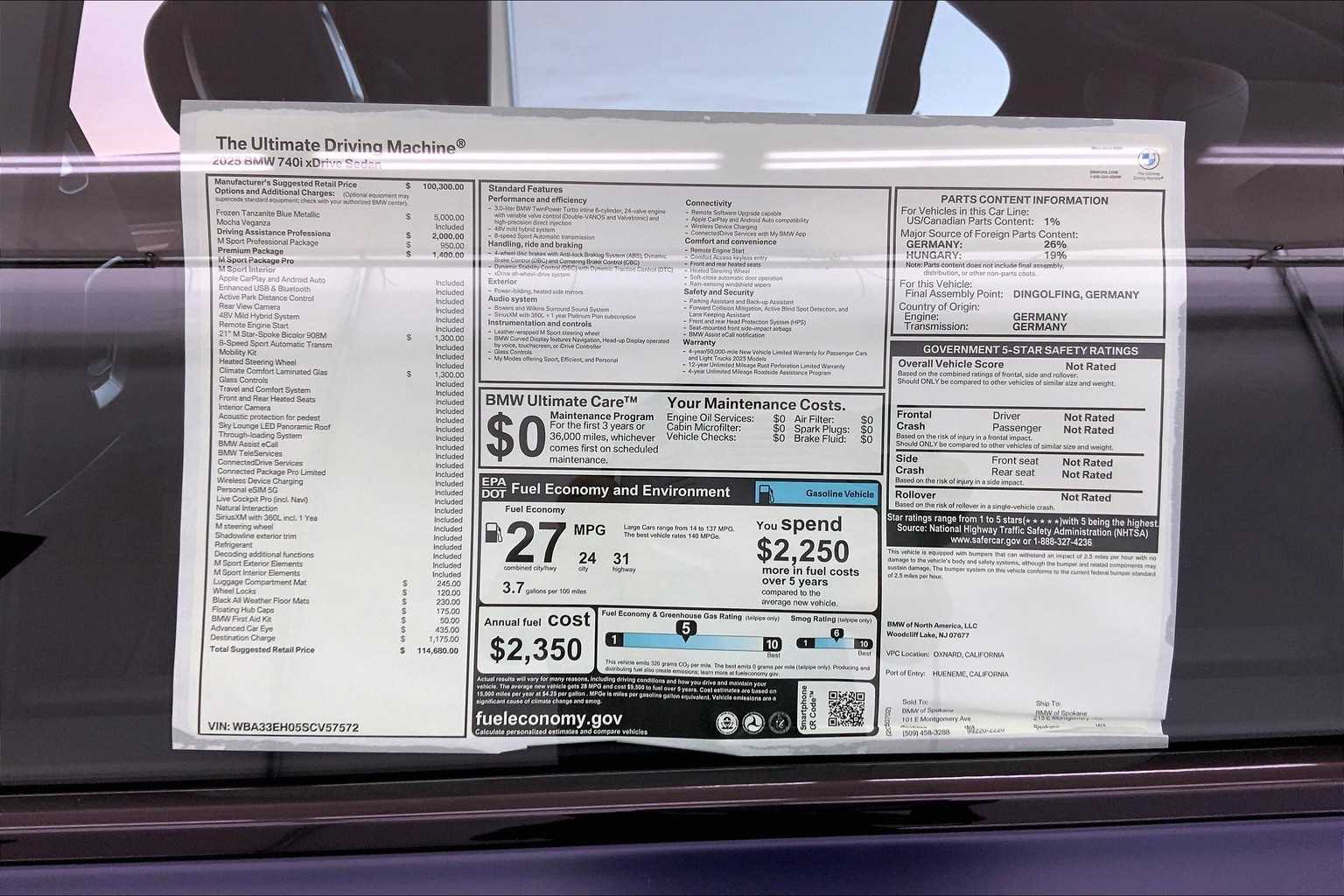 Thumbnail: 2025 BMW 7 Series - 23