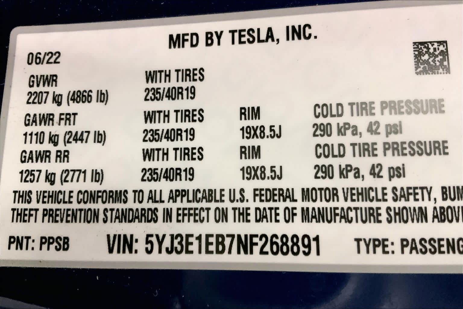 Thumbnail: 2022 Tesla Model 3 - 20