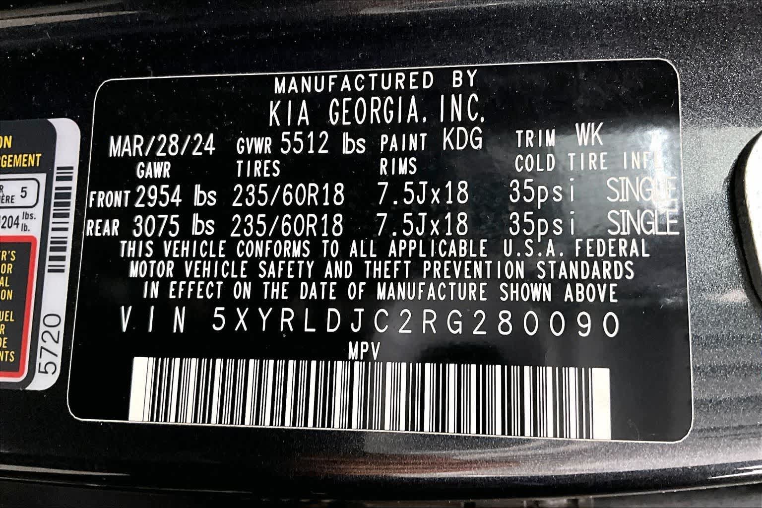 Thumbnail: 2024 Kia Sorento - 20