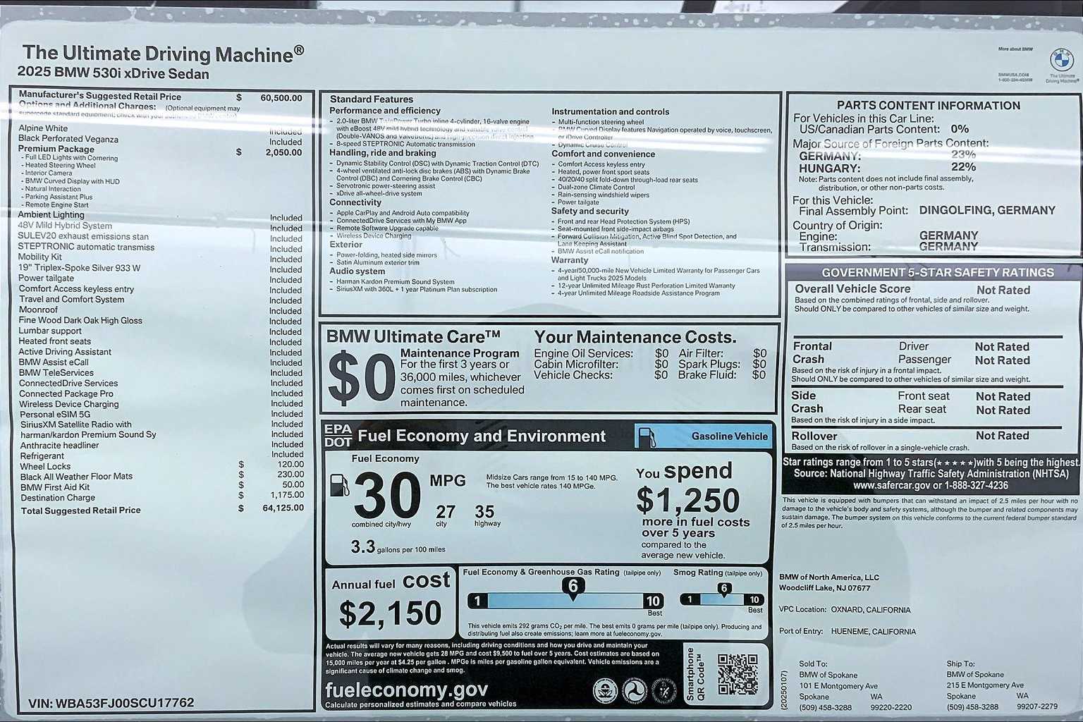 Thumbnail: 2025 BMW 5 Series - 23