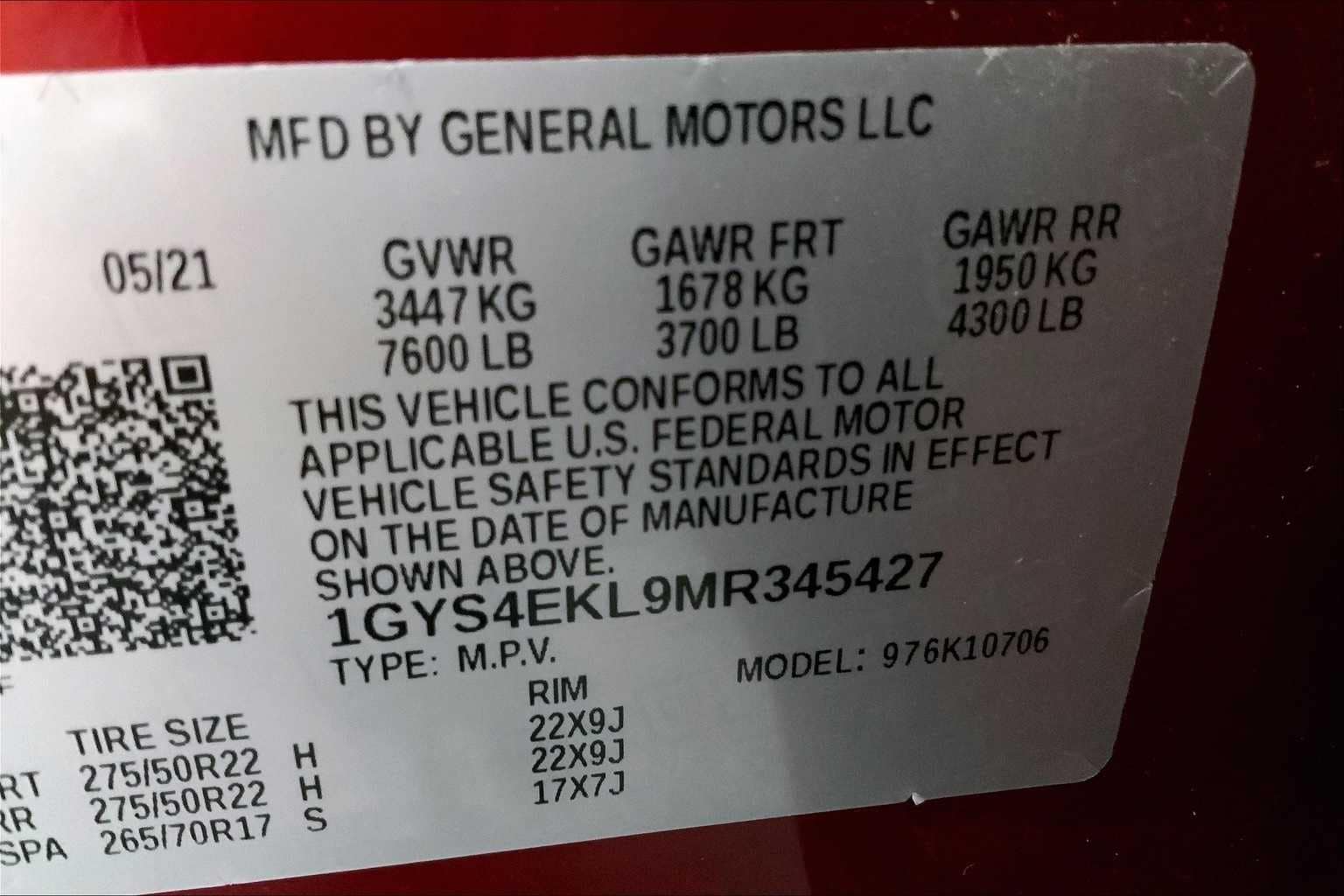 Thumbnail: 2021 Cadillac Escalade - 20