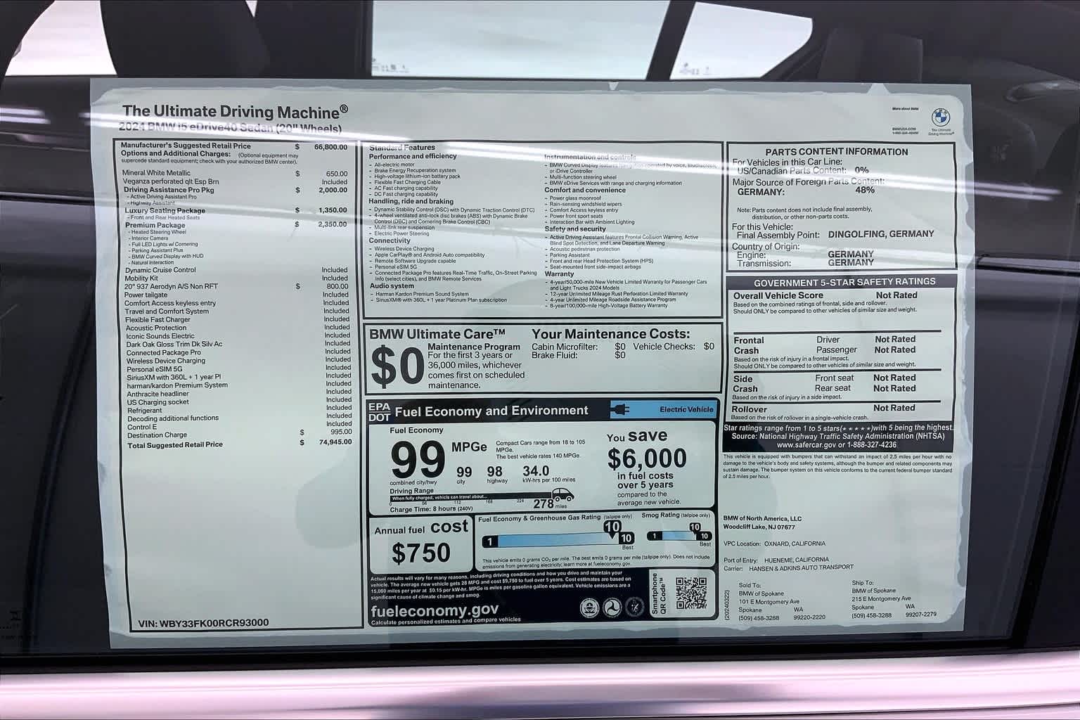 Thumbnail: 2024 BMW i5 - 23