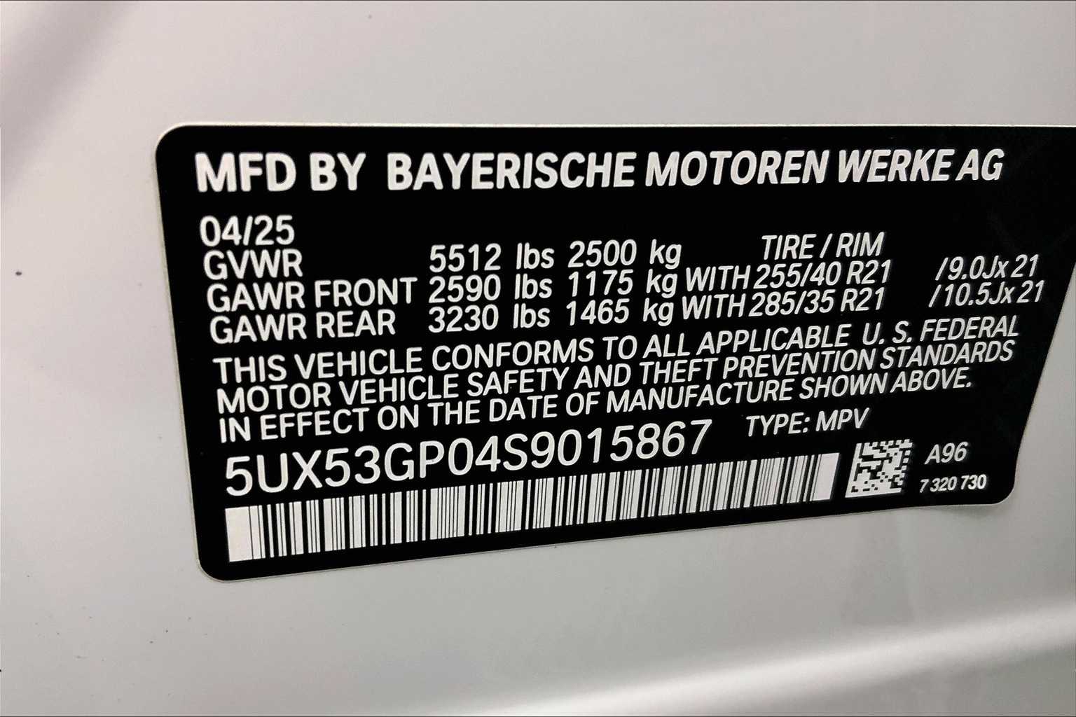 Thumbnail: 2025 BMW X3 - 22