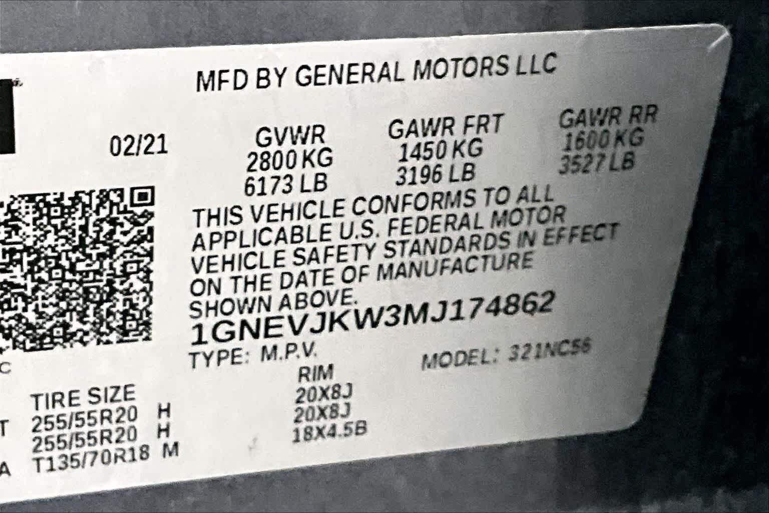 Thumbnail: 2021 Chevrolet Traverse - 20