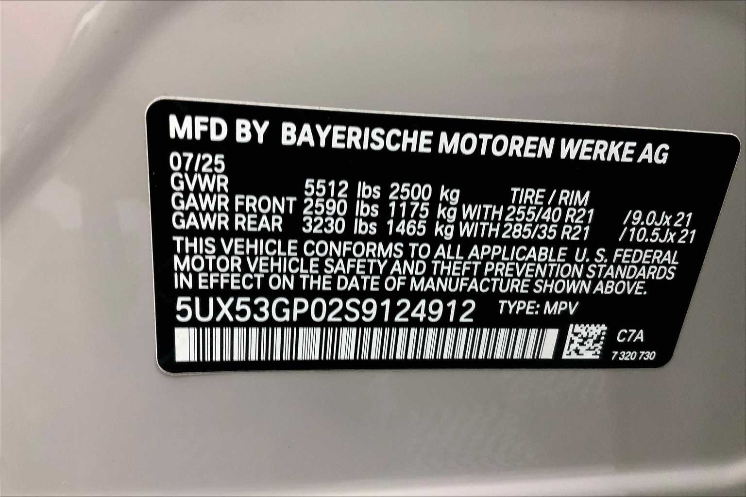 Thumbnail: 2025 BMW X3 - 22