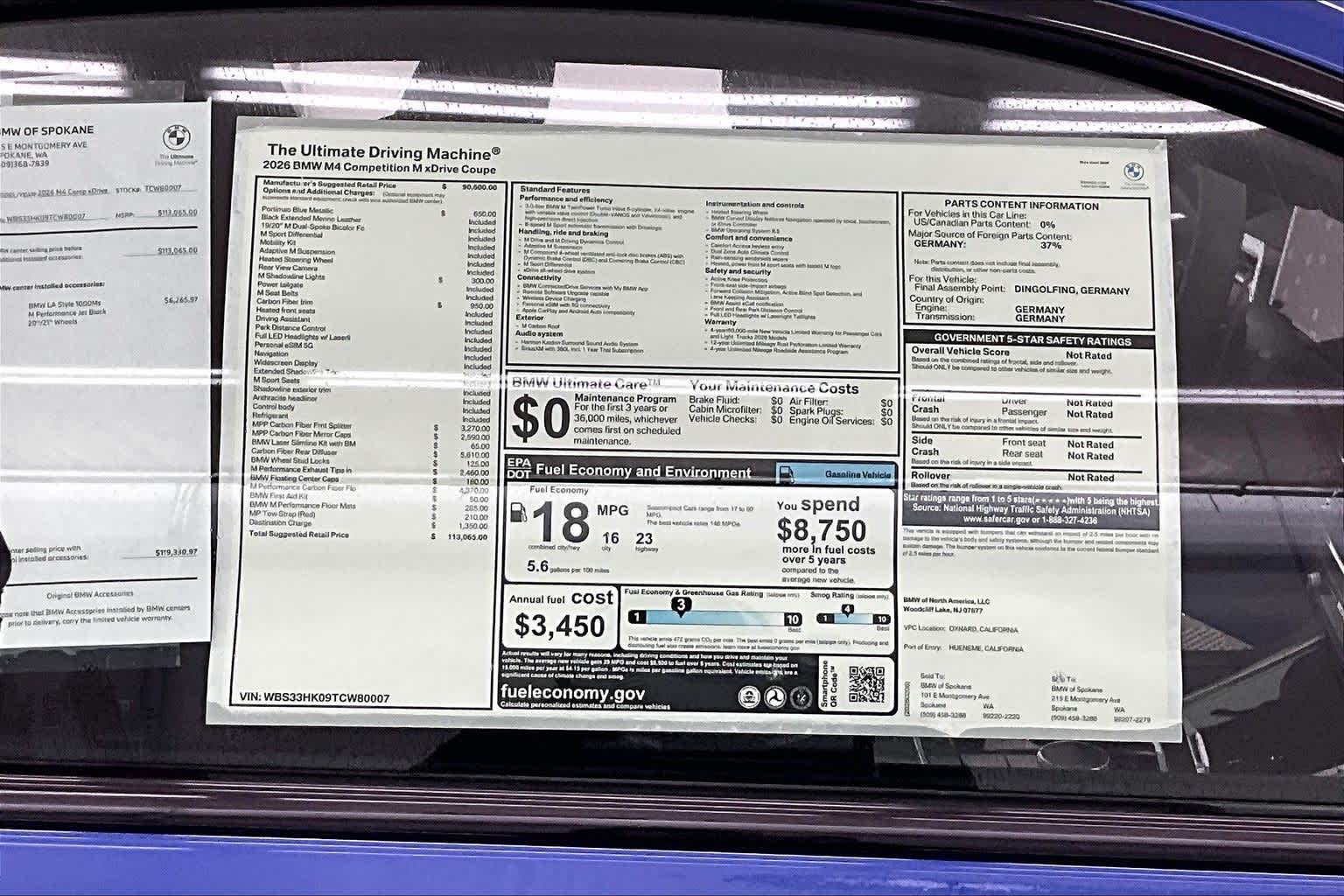 Thumbnail: 2026 BMW M4 - 22