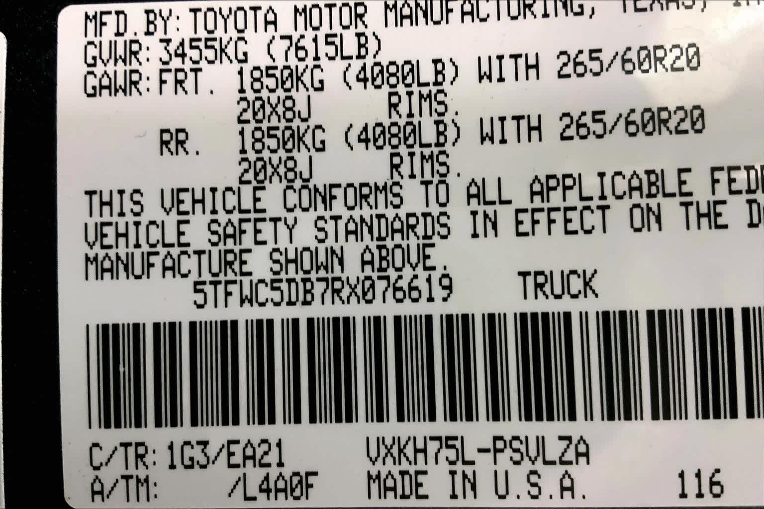 Thumbnail: 2024 Toyota Tundra - 20