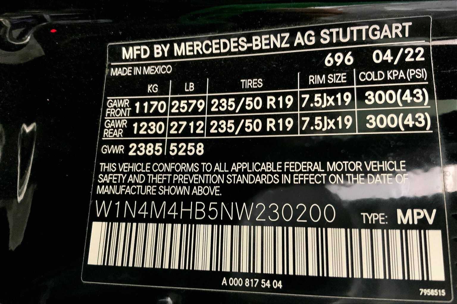 Thumbnail: 2022 Mercedes-Benz GLB - 20