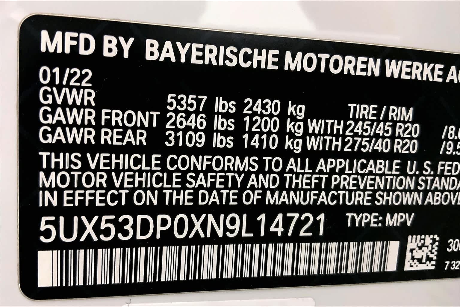 Thumbnail: 2022 BMW X3 - 20