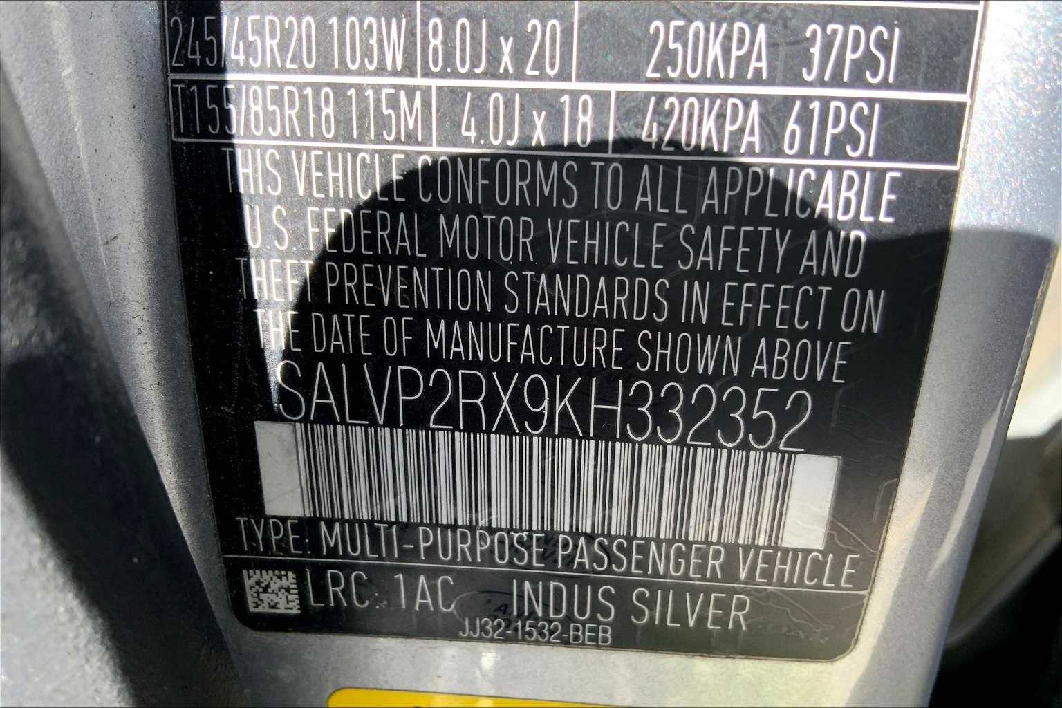 Thumbnail: 2019 Land Rover Range Rover Evoque - 21