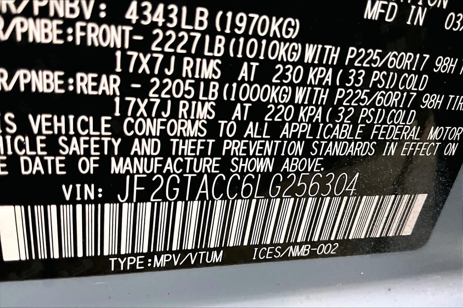 Thumbnail: 2020 Subaru Crosstrek - 20