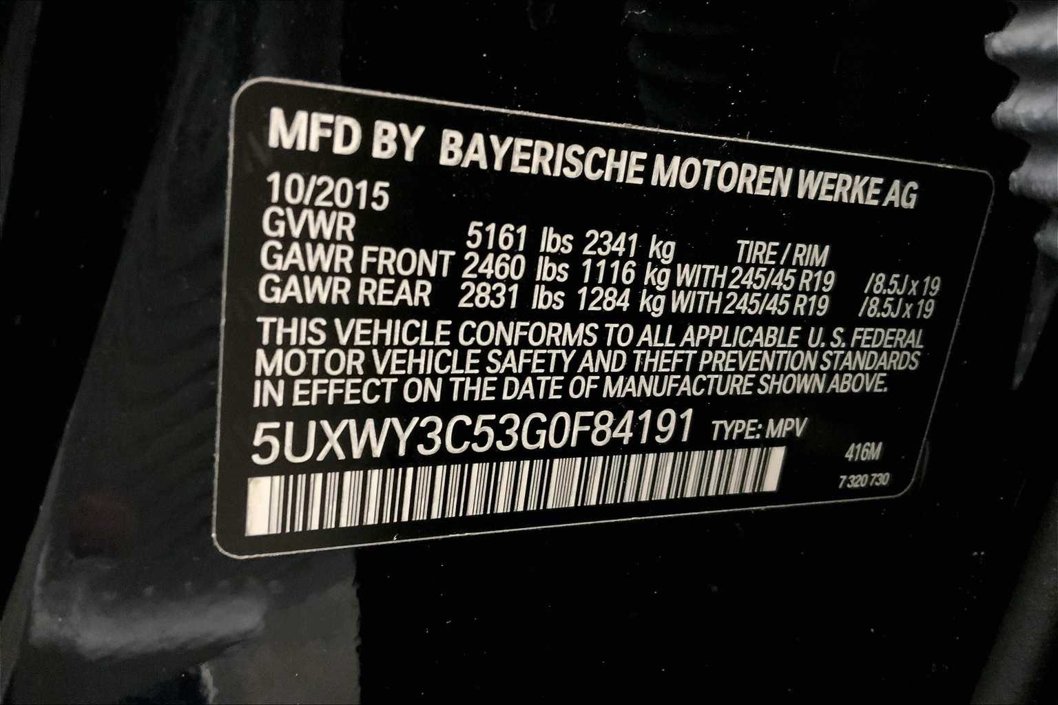 Thumbnail: 2016 BMW X3 - 20