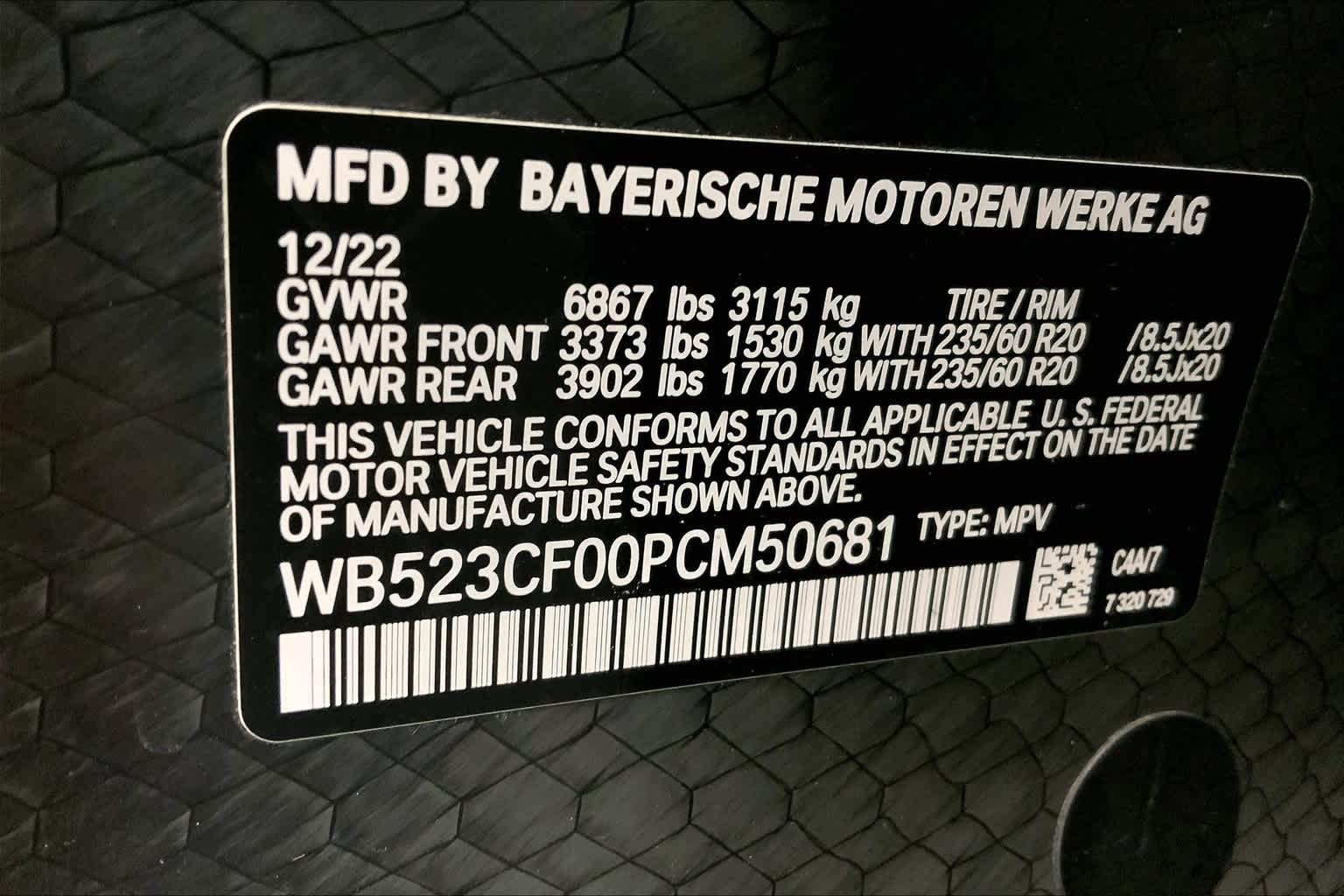 2023 BMW iX xDrive50 19