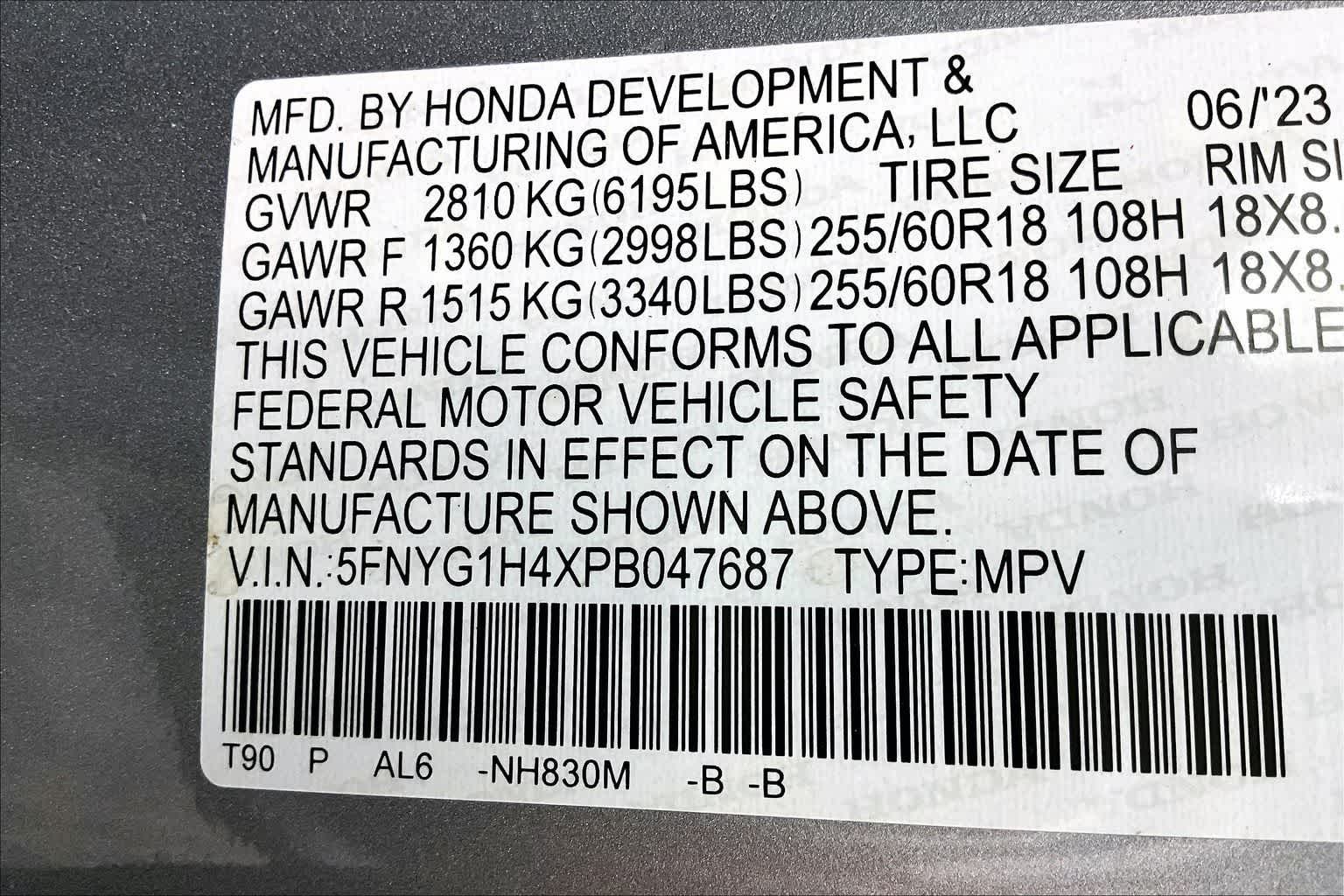 Thumbnail: 2023 Honda Pilot - 20