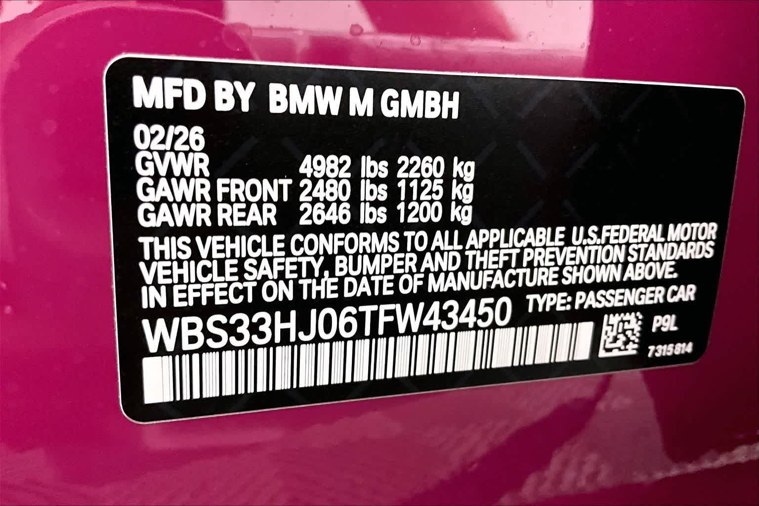 Thumbnail: 2026 BMW M3 - 22