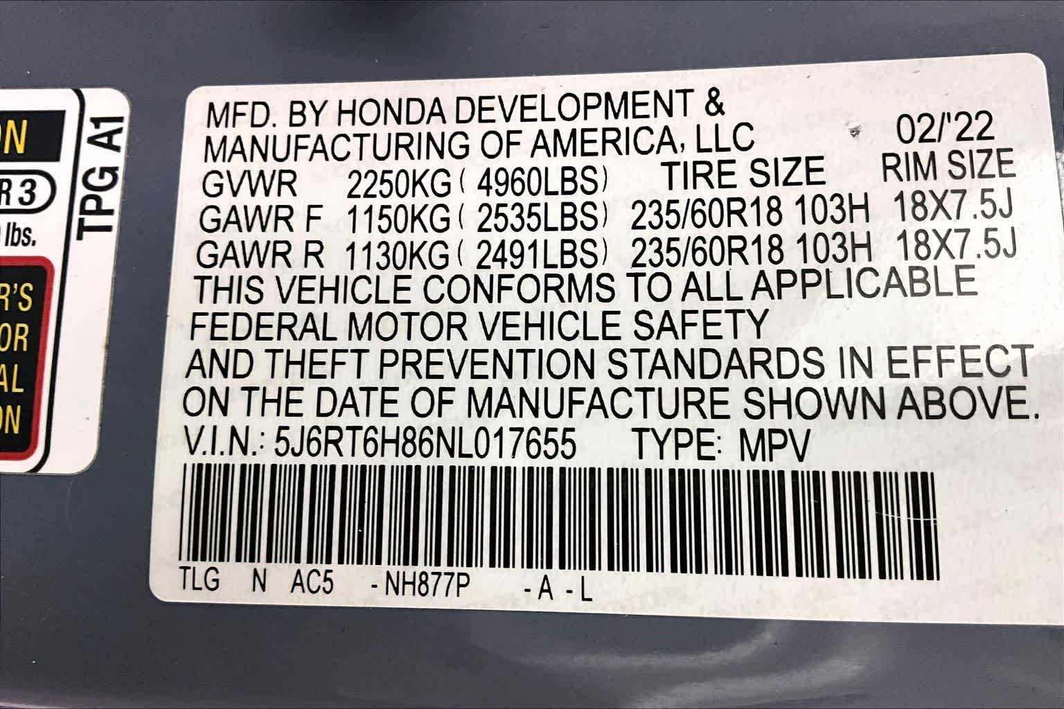 Thumbnail: 2022 Honda CR-V - 20