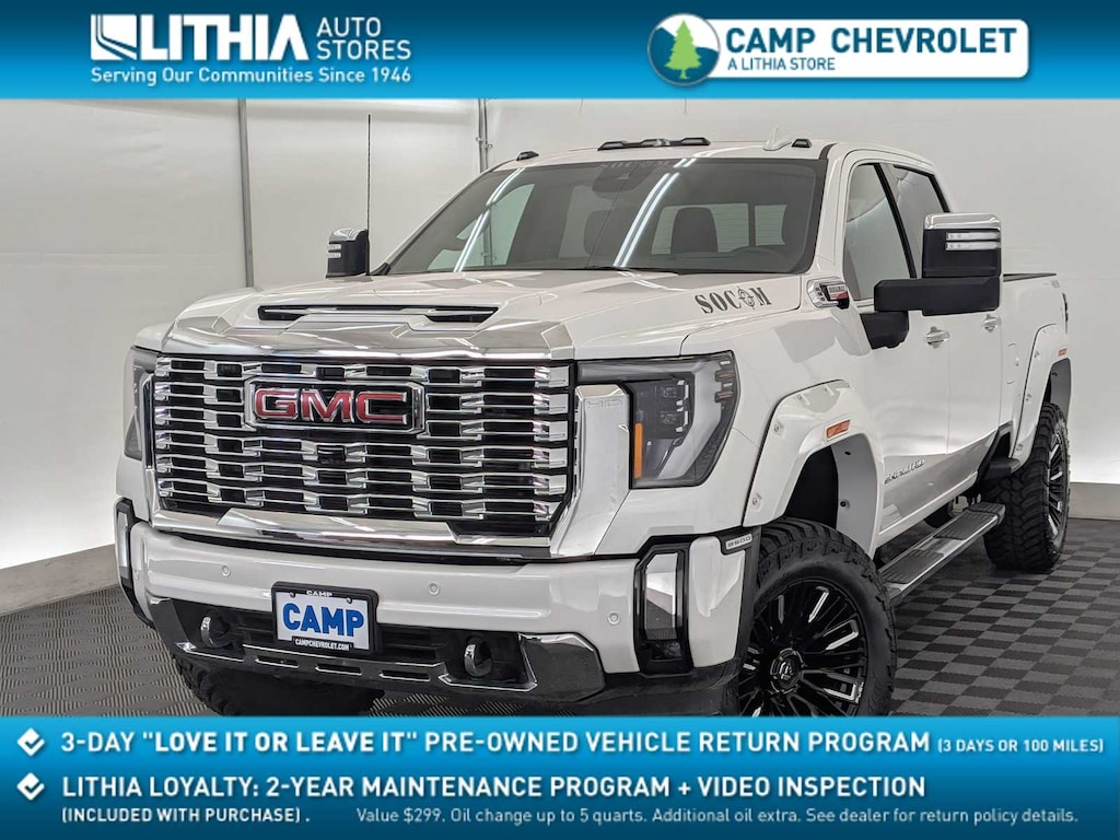 Used 2024 GMC Sierra 3500 HD Denali Truck Crew Cab