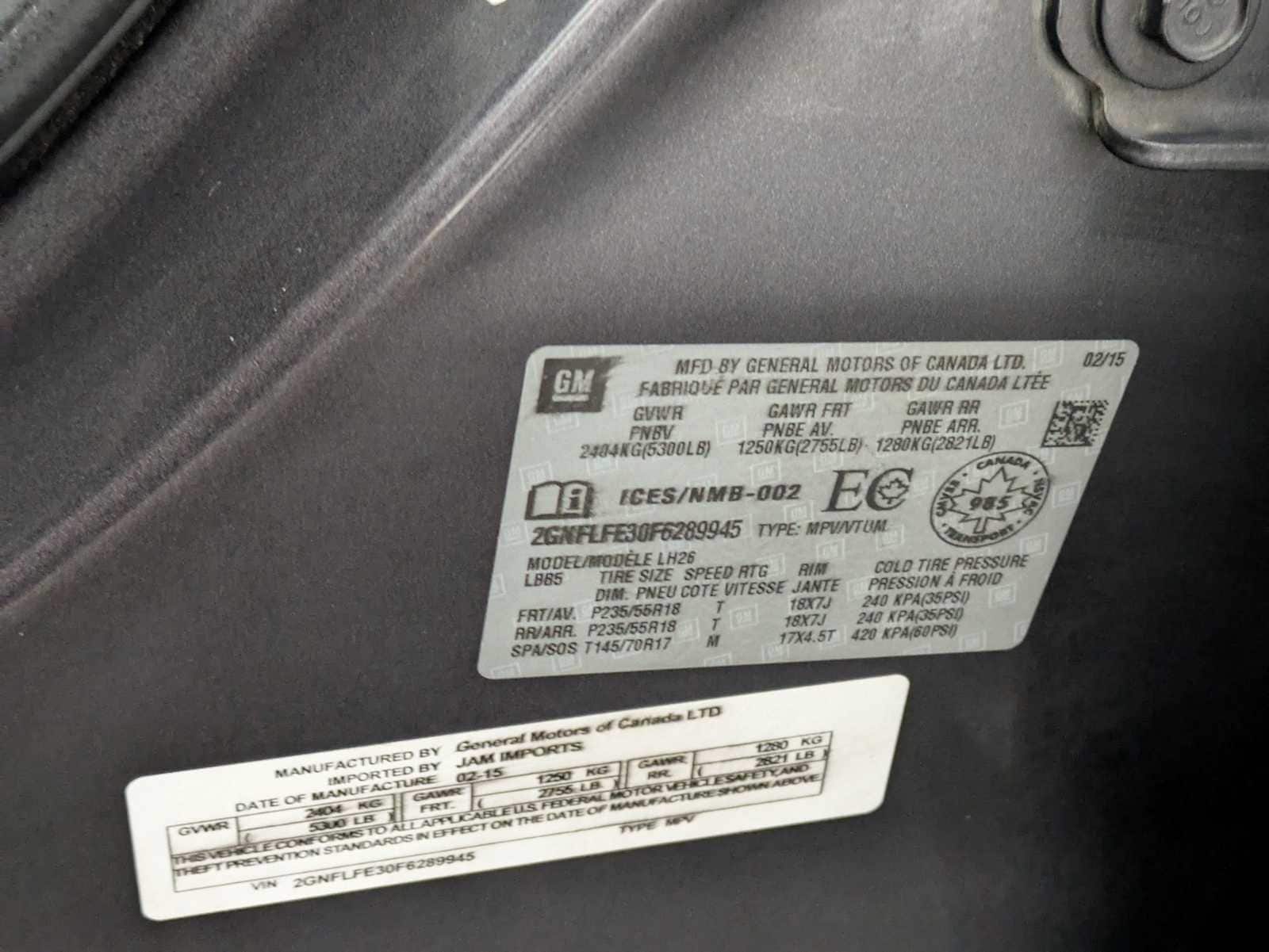 Thumbnail: 2015 Chevrolet Equinox - 35