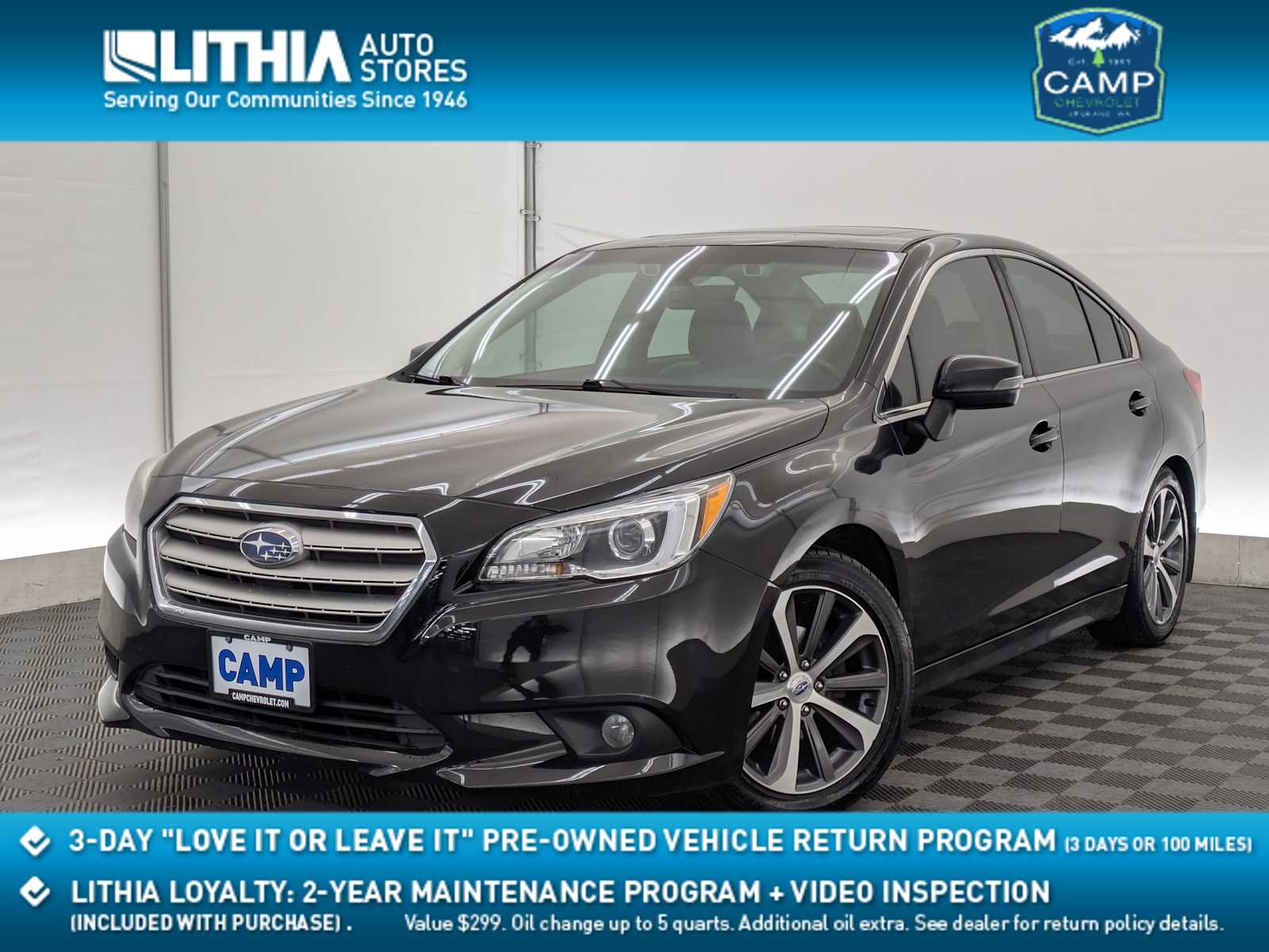 2017 Subaru Legacy Limited -
                  Spokane, WA
