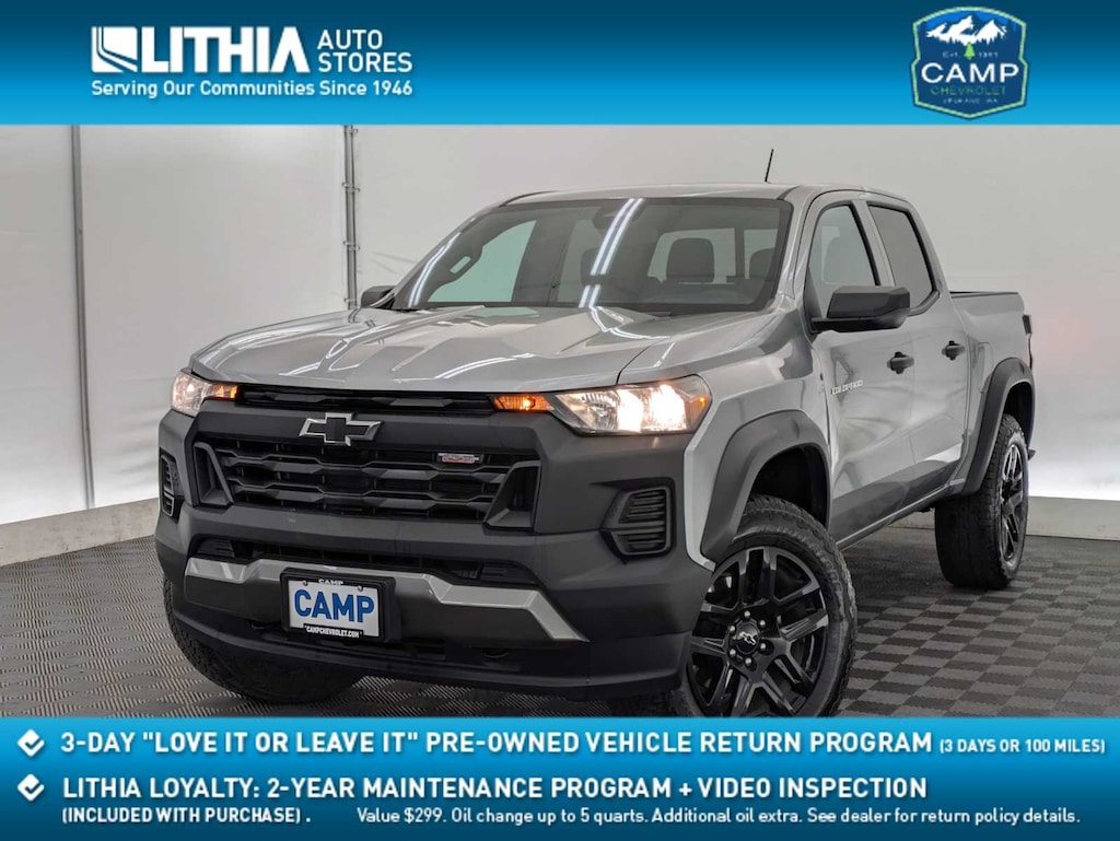 Used 2024 Chevrolet Colorado Trail Boss Truck Crew Cab