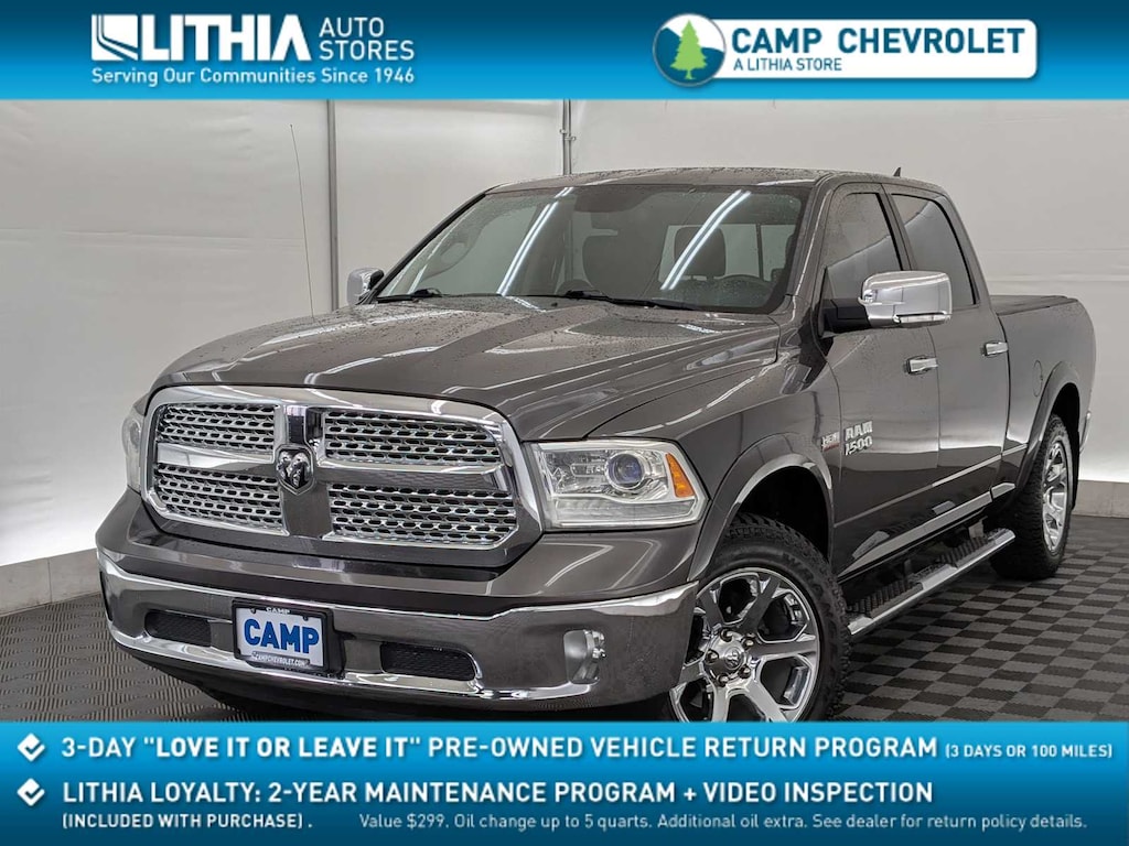Used 2016 Ram 1500 Laramie Truck Crew Cab