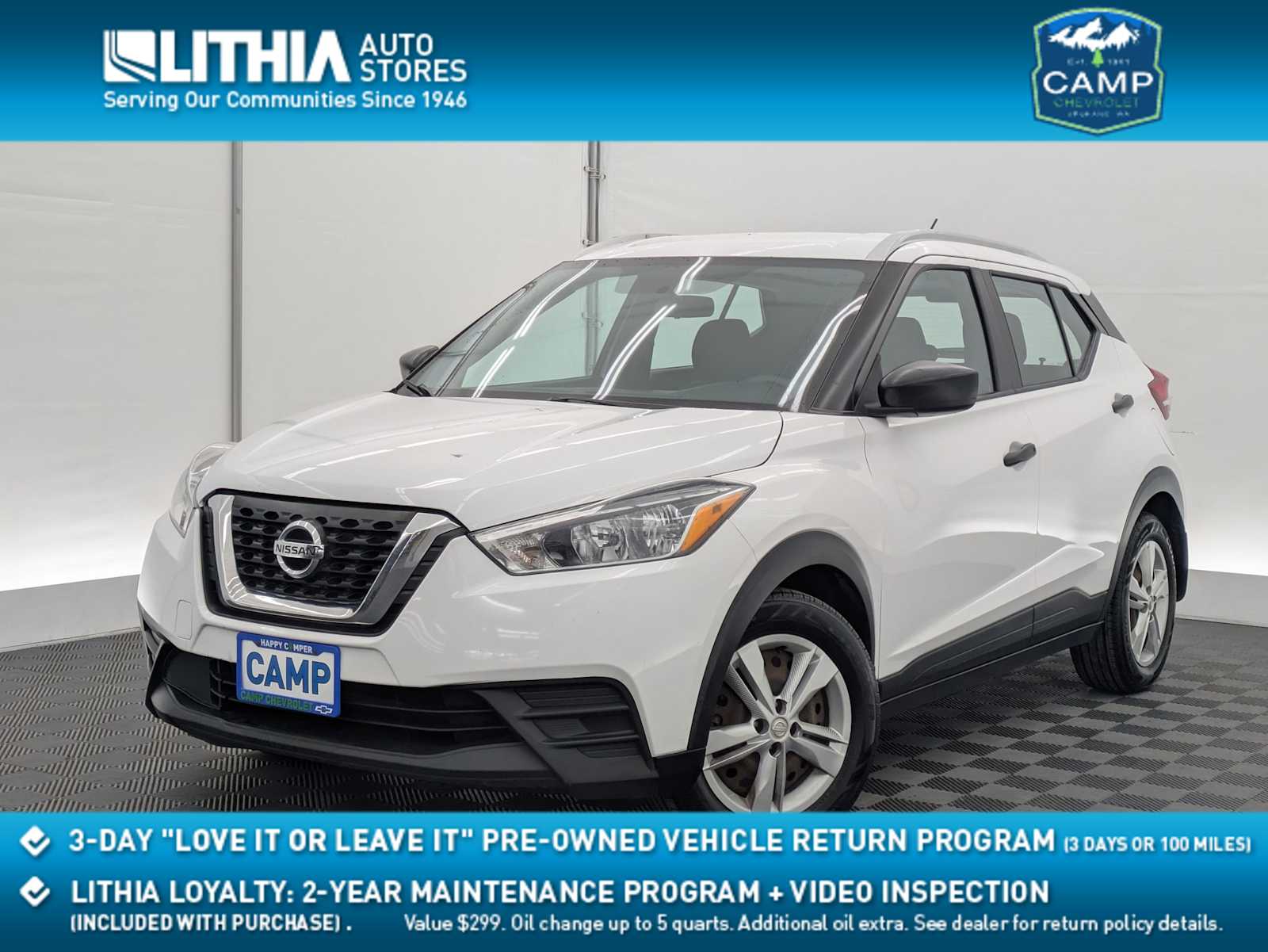 2018 Nissan Kicks S -
                  Spokane, WA