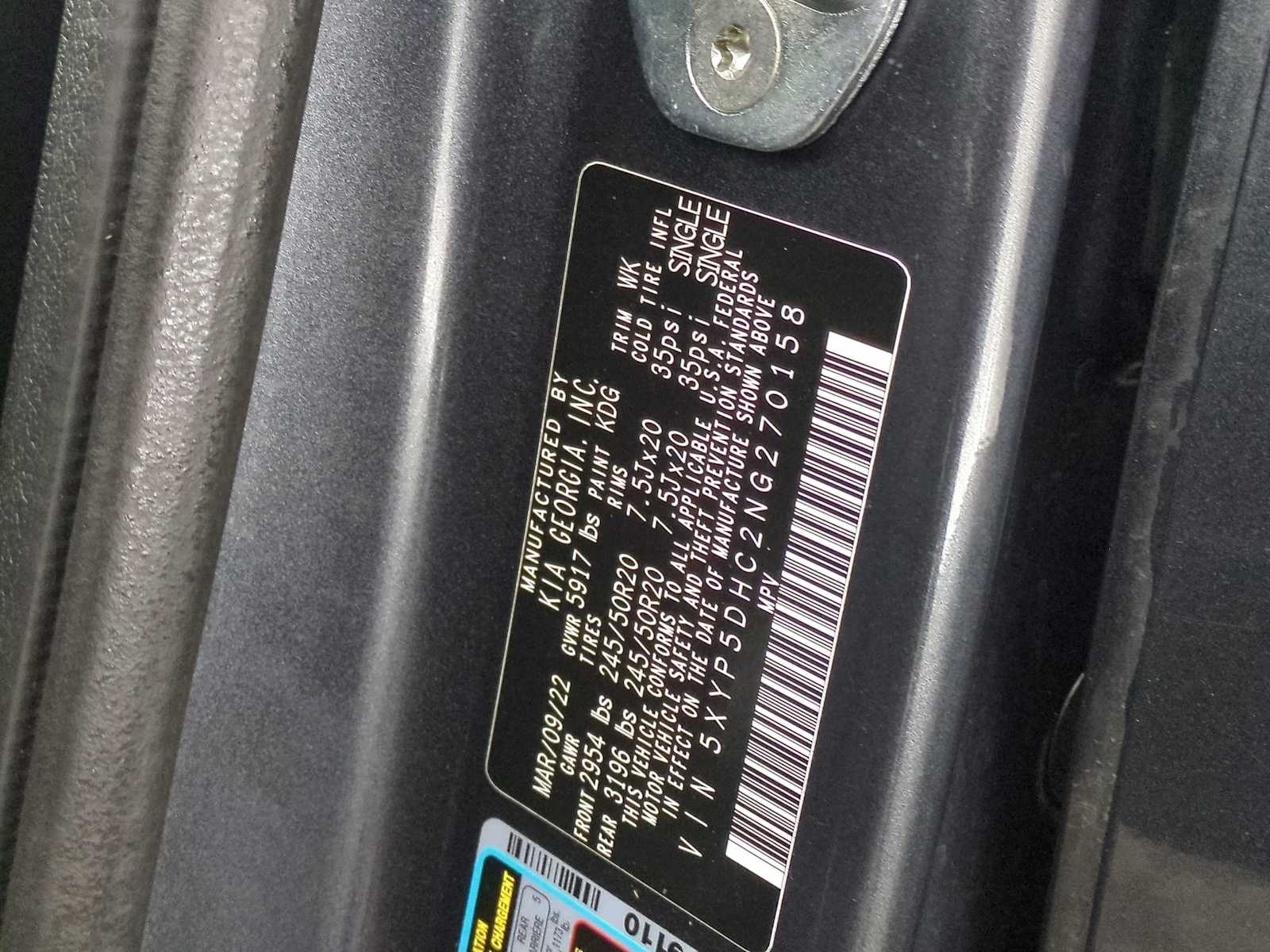 Thumbnail: 2022 Kia Telluride - 35