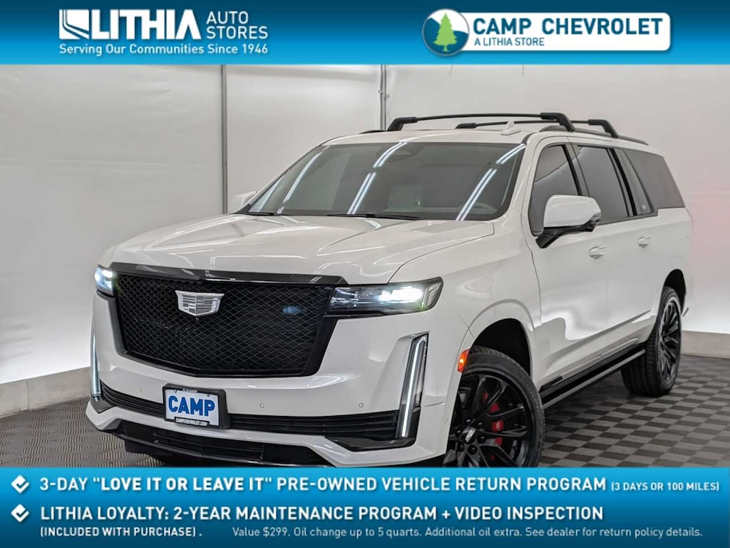 Used 2022 CADILLAC Escalade ESV Sport Platinum SUV