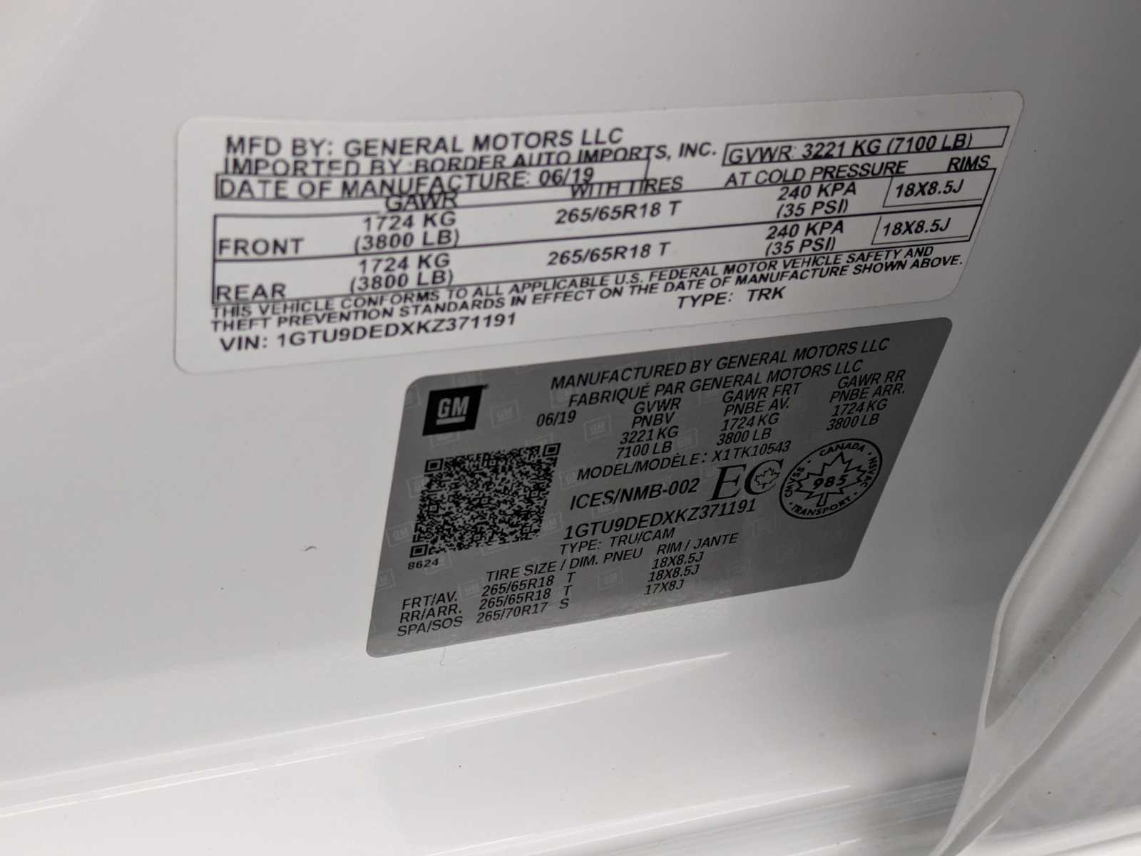 Thumbnail: 2019 GMC Sierra 1500 - 37