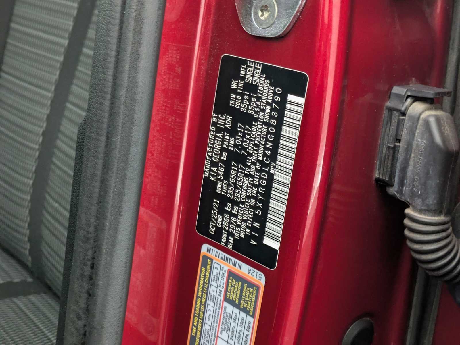 Thumbnail: 2022 Kia Sorento - 35