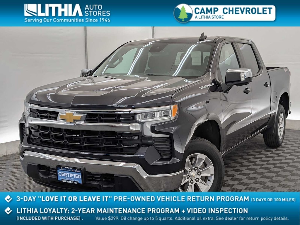 Used 2022 Chevrolet Silverado 1500 LT Truck Crew Cab