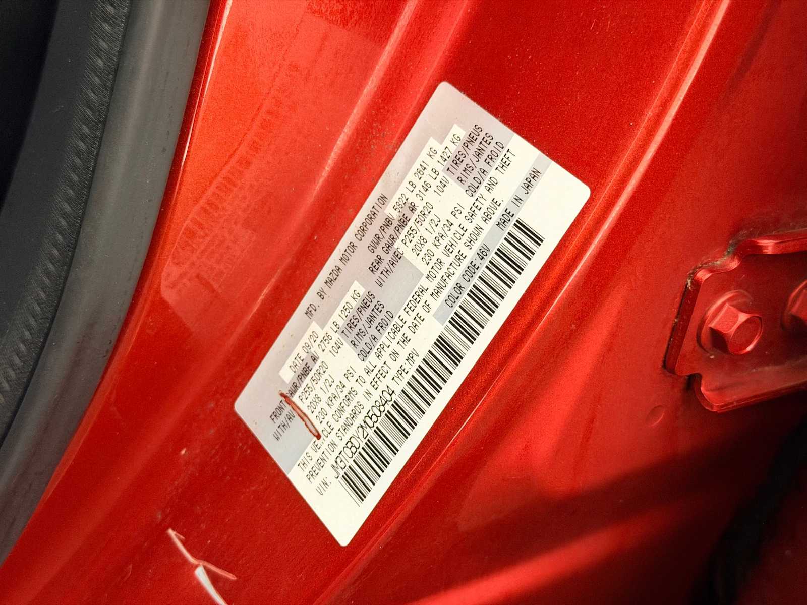 Thumbnail: 2021 Mazda CX-9 - 36