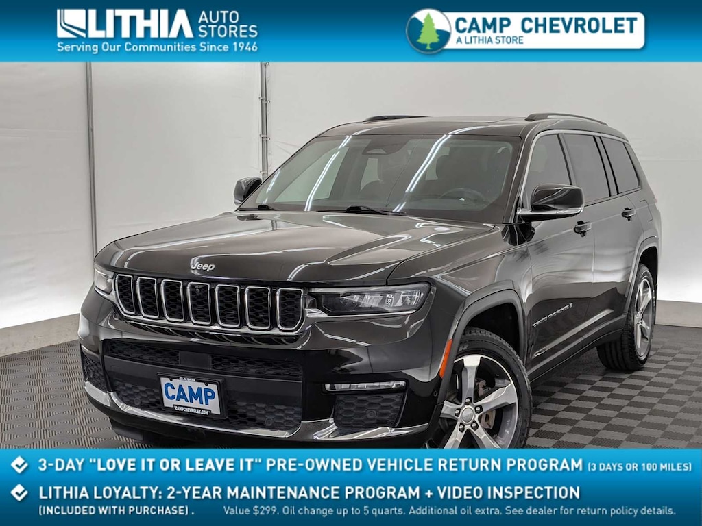 Used 2021 Jeep Grand Cherokee L Limited SUV