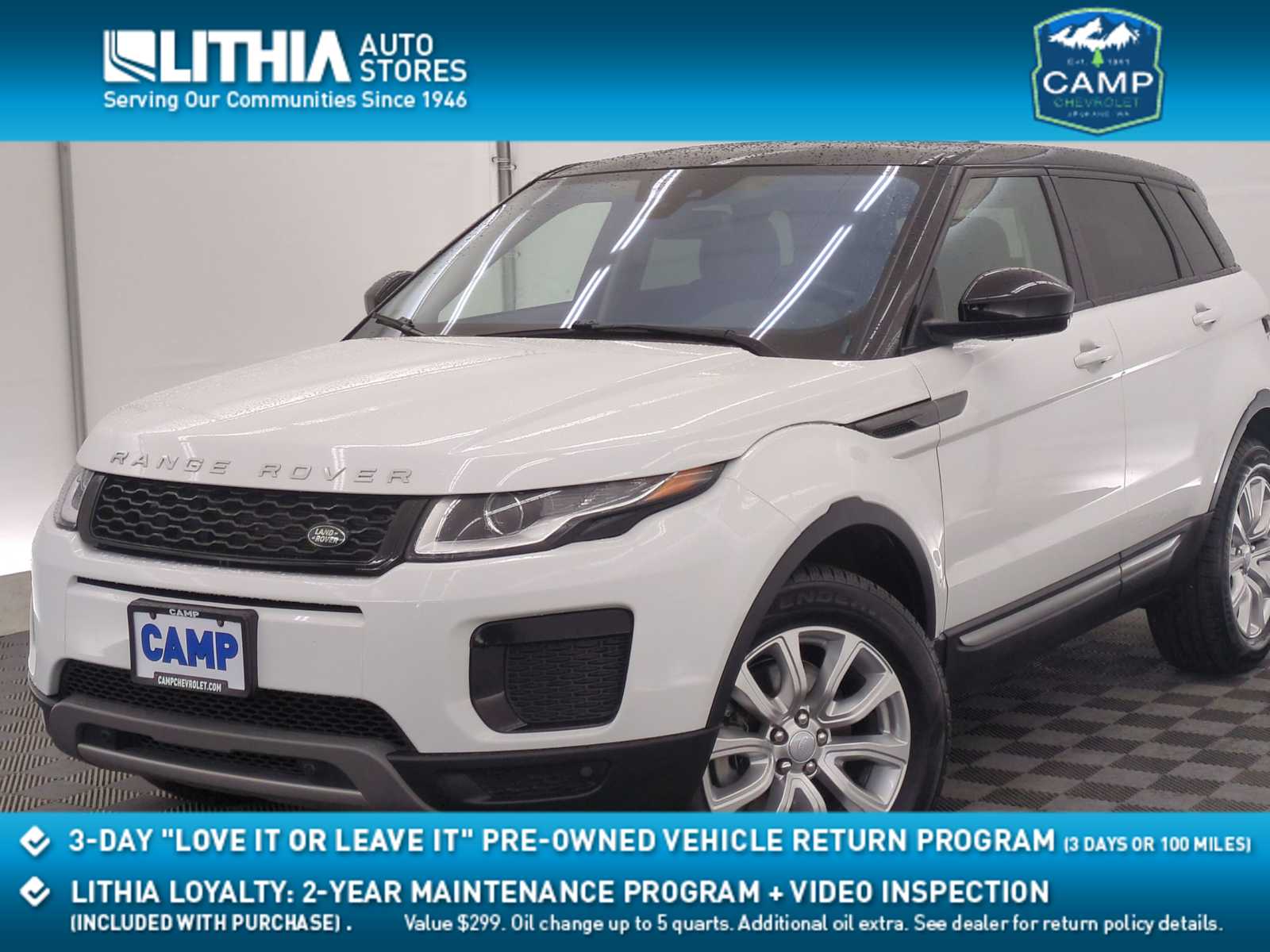 2019 Land Rover Range Rover Evoque SE -
                  Spokane, WA