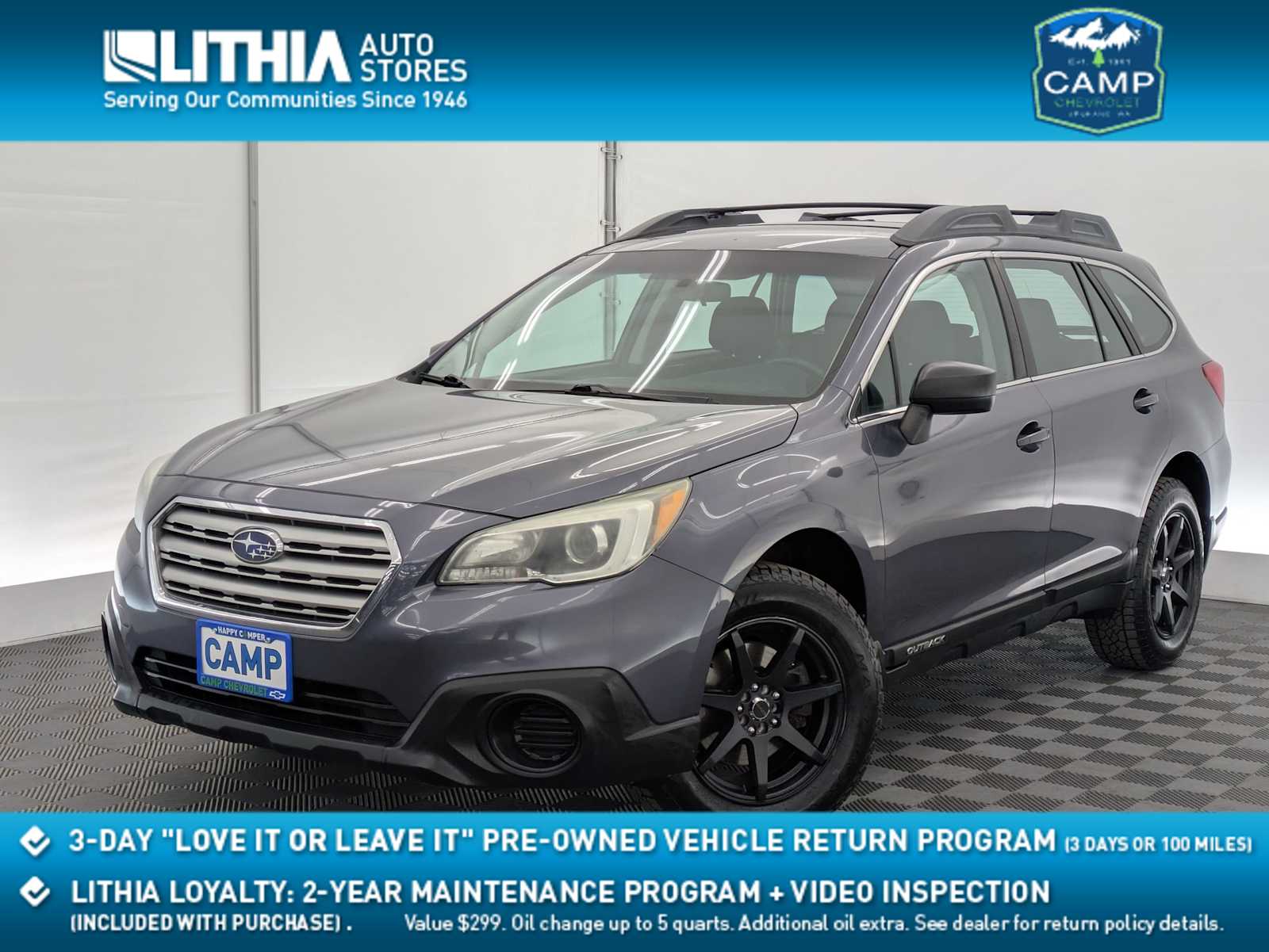 2015 Subaru Outback 2.5i -
                  Spokane, WA