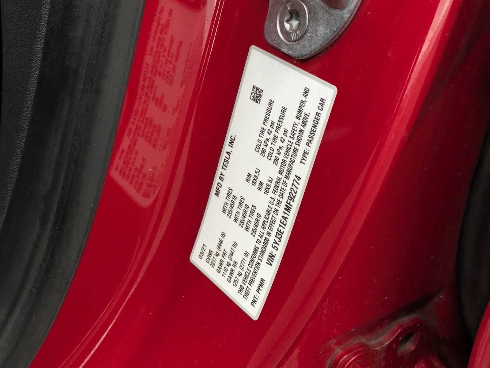 Thumbnail: 2021 Tesla Model 3 - 32