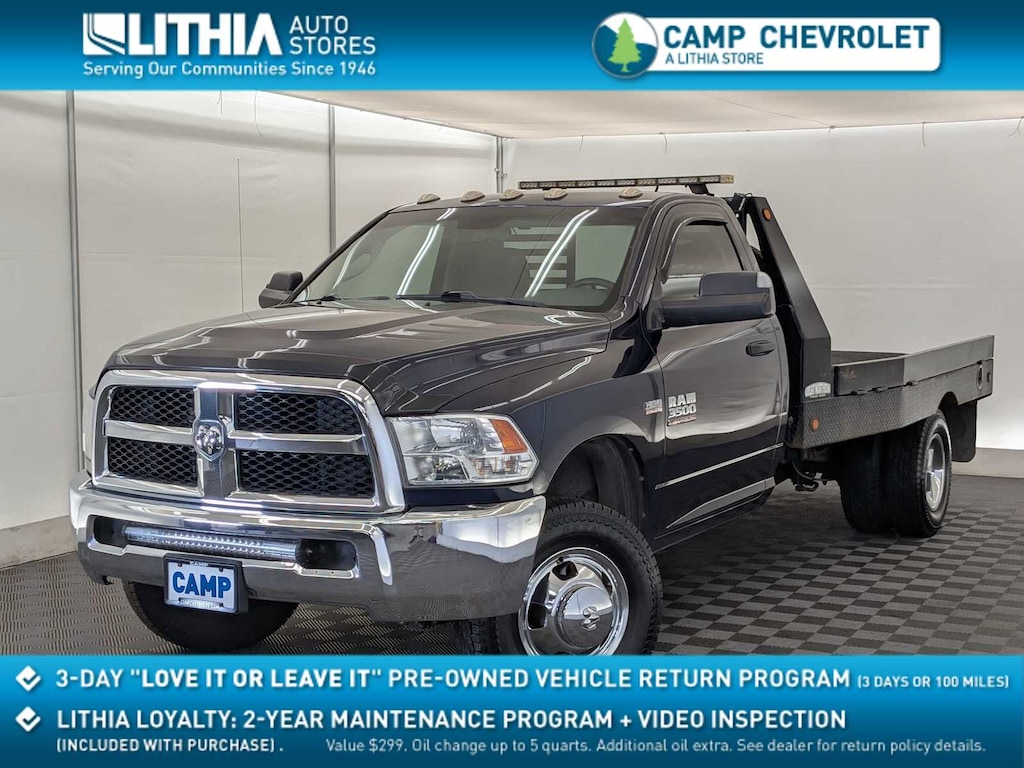 Used 2018 Ram 3500 Chassis Tradesman/SLT Truck Regular Cab