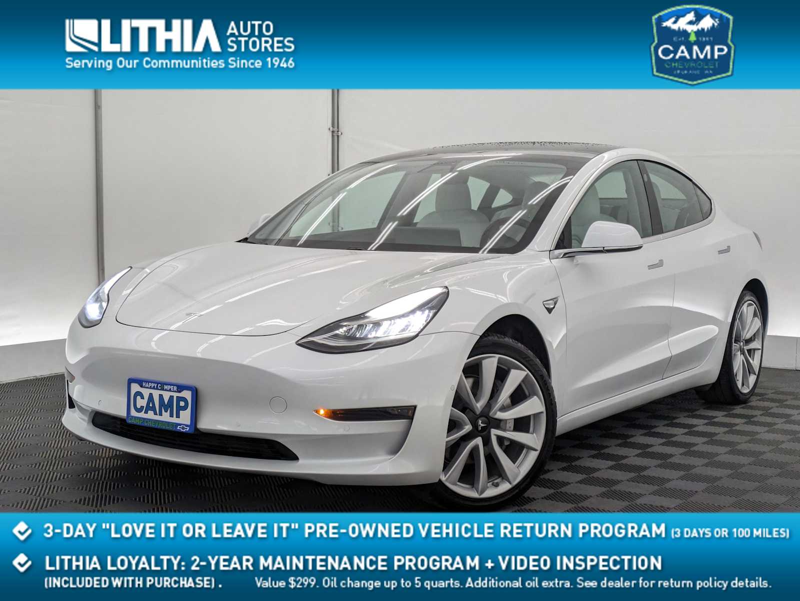 2019 Tesla Model 3 Standard Range -
                  Spokane, WA