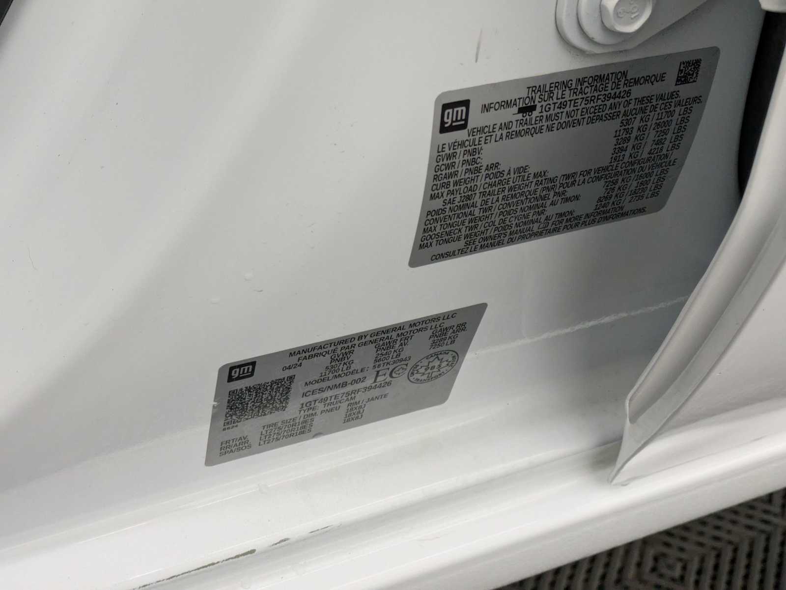 Thumbnail: 2024 GMC Sierra 3500 - 34