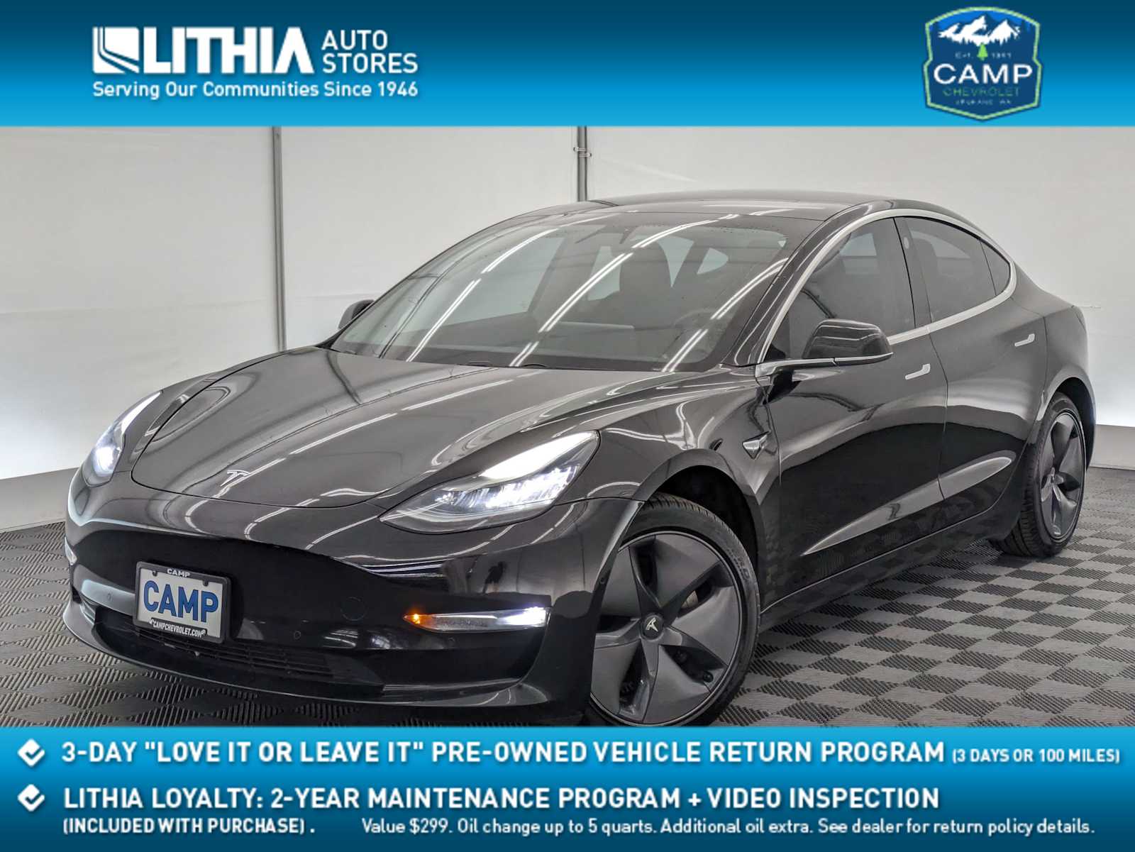 2019 Tesla Model 3 Standard Range -
                  Spokane, WA