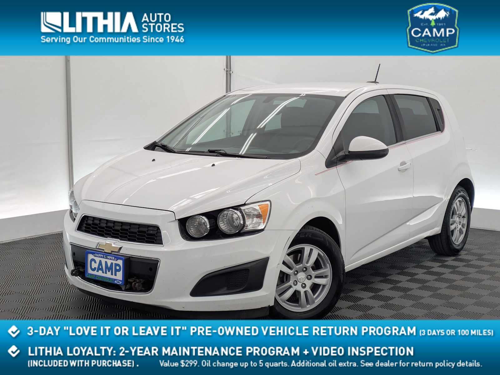 2015 Chevrolet Sonic LT -
                  Spokane, WA
