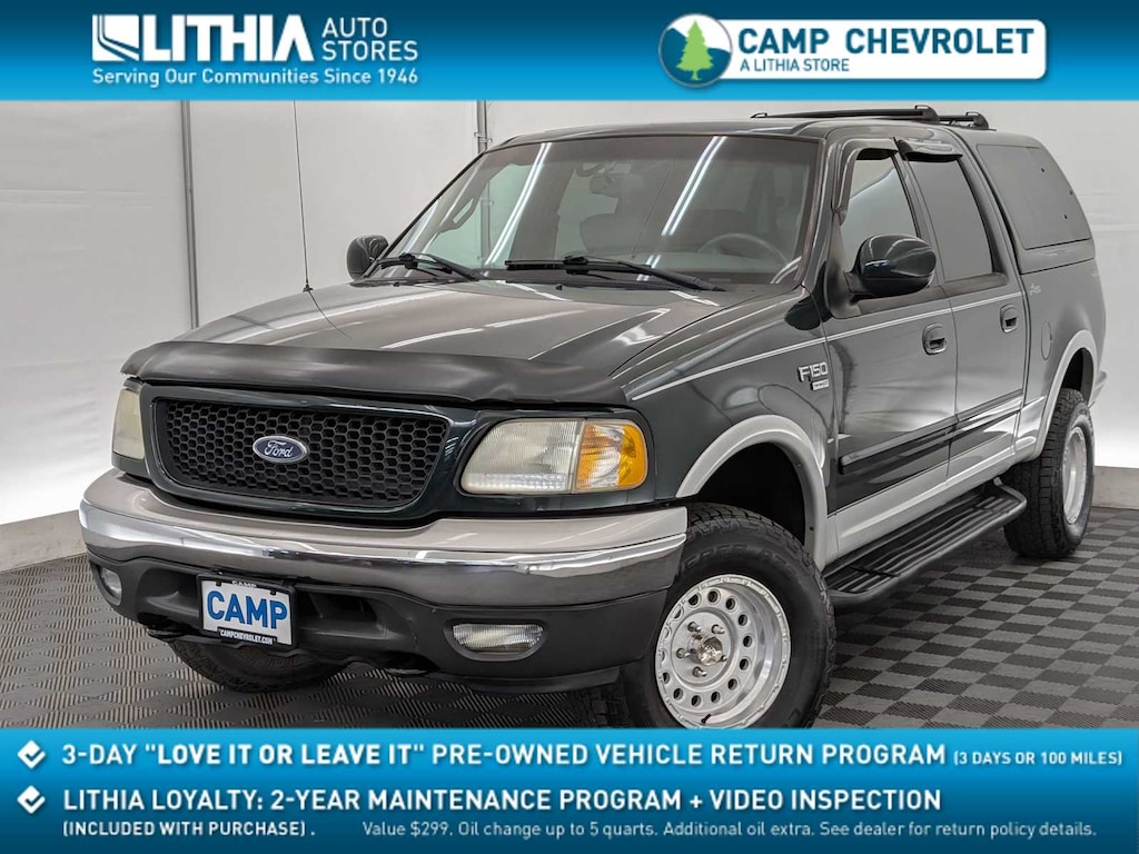 Used 2002 Ford F-150 SuperCrew Truck SuperCrew Cab