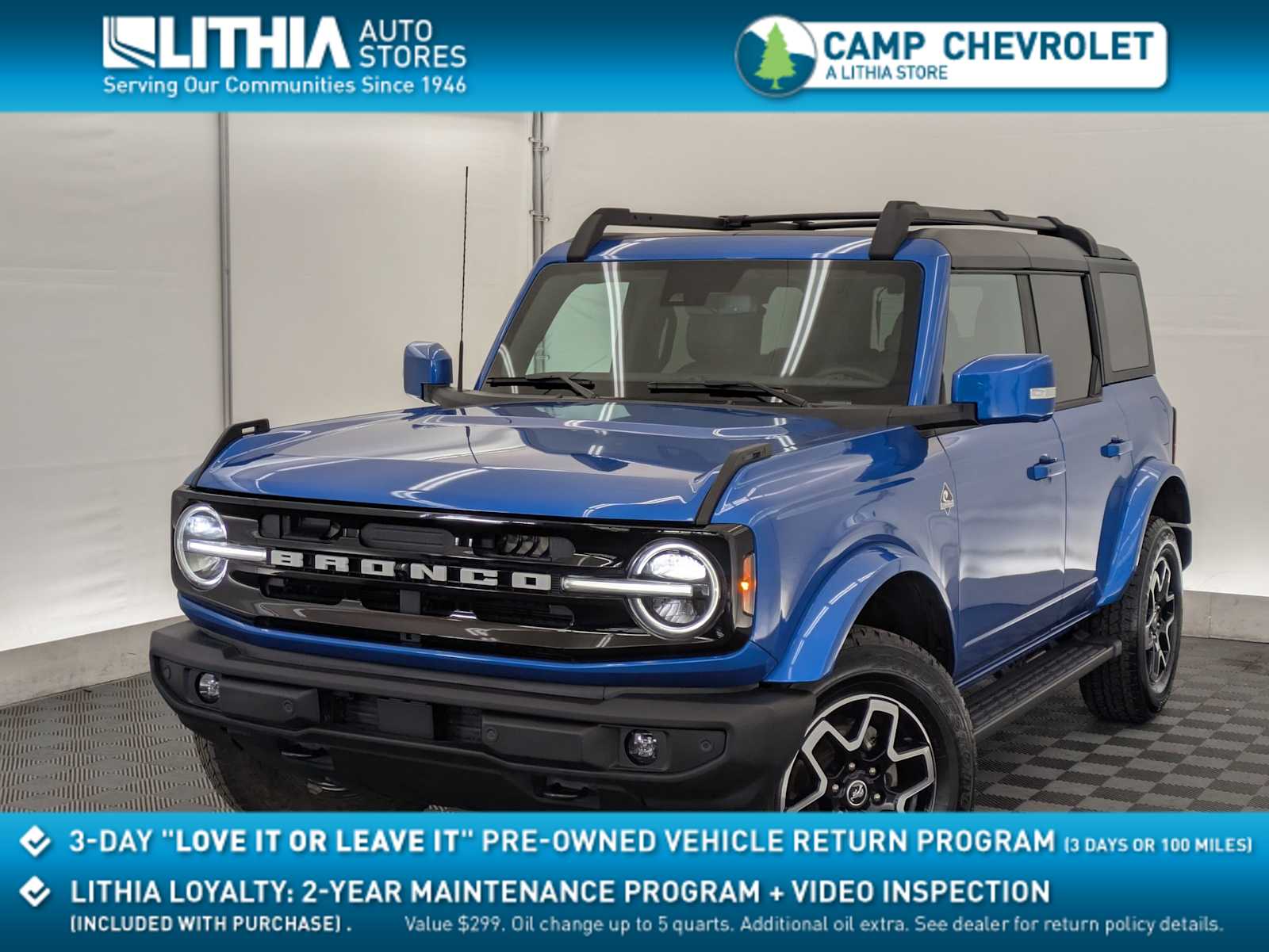 2024 Ford Bronco Outer Banks Hero Image