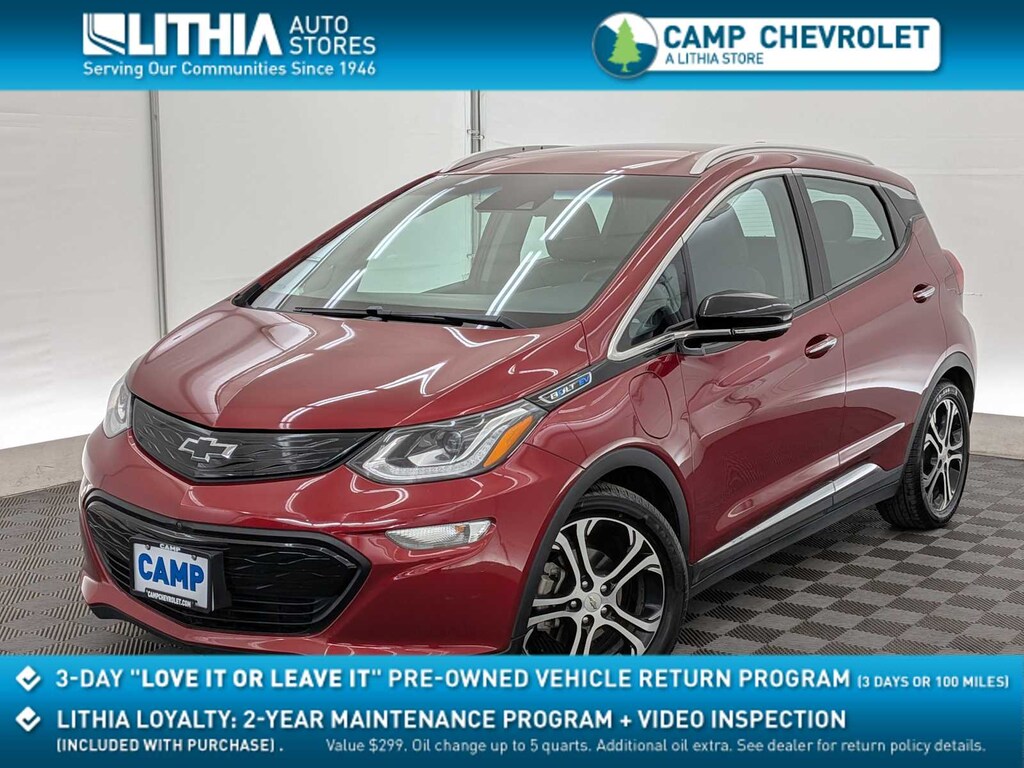 Used 2021 Chevrolet Bolt EV Premier Hatchback