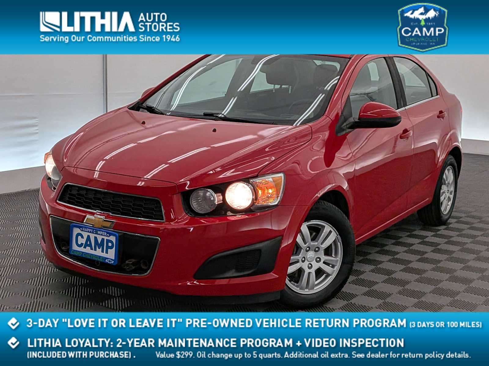 2013 Chevrolet Sonic LT -
                  Spokane, WA