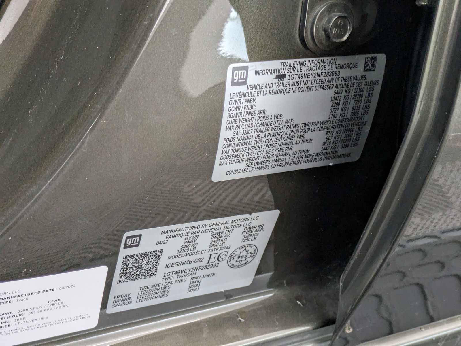 Thumbnail: 2022 GMC Sierra 3500 - 32