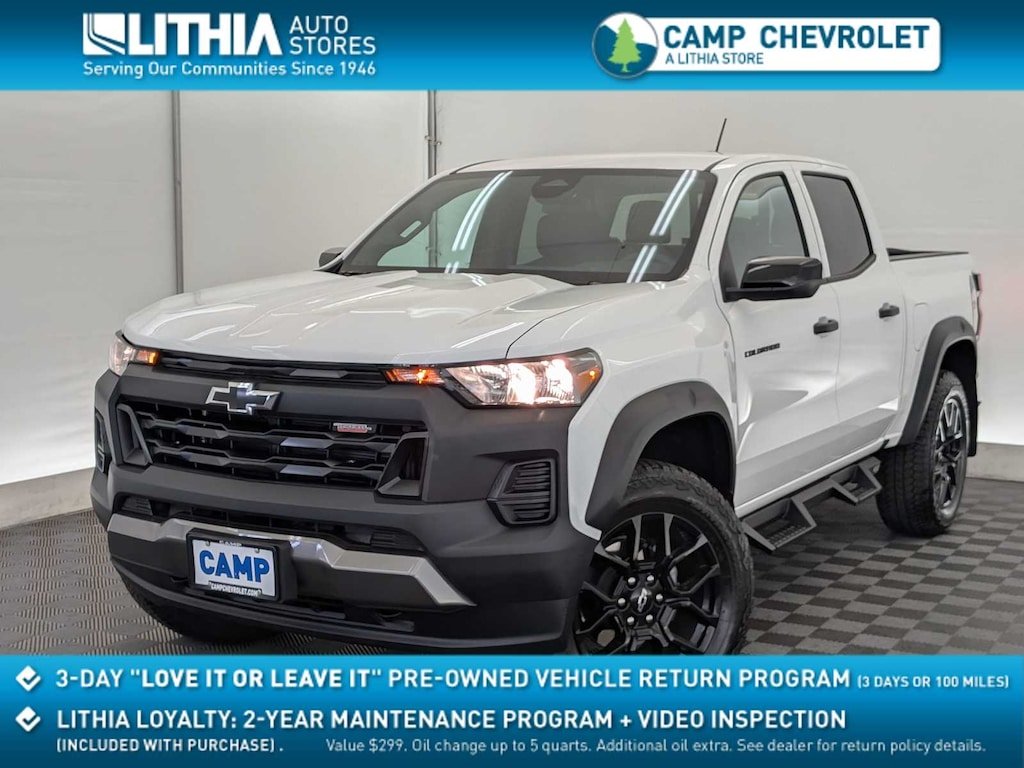 Used 2024 Chevrolet Colorado Trail Boss Truck Crew Cab