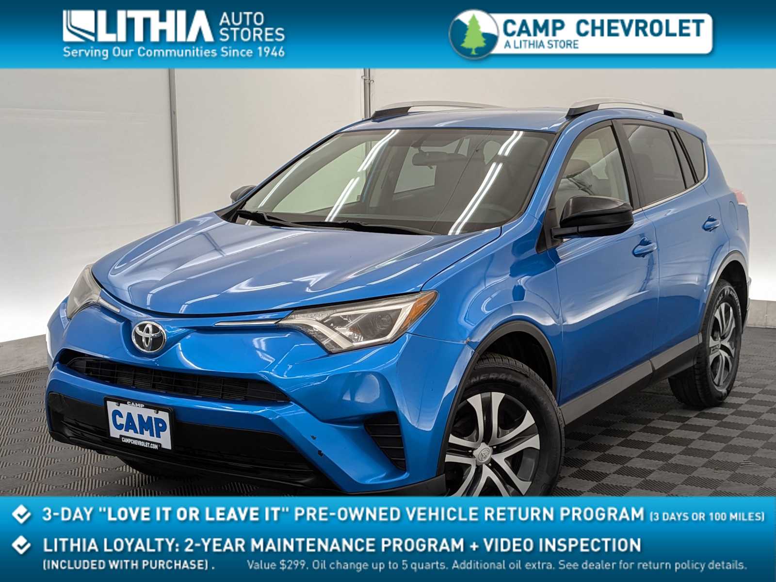2016 Toyota RAV4 LE -
                  Spokane, WA