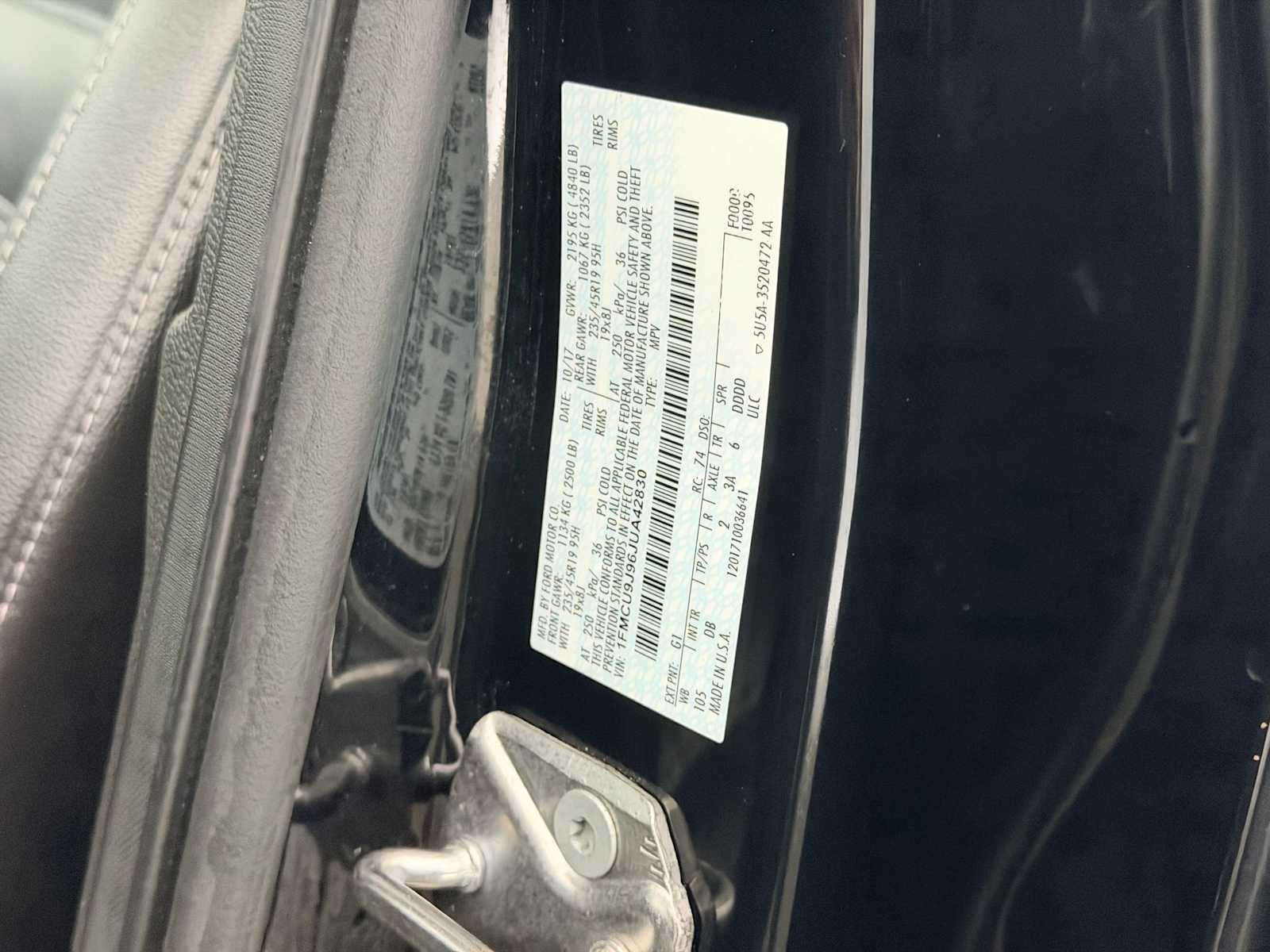 Thumbnail: 2018 Ford Escape - 37